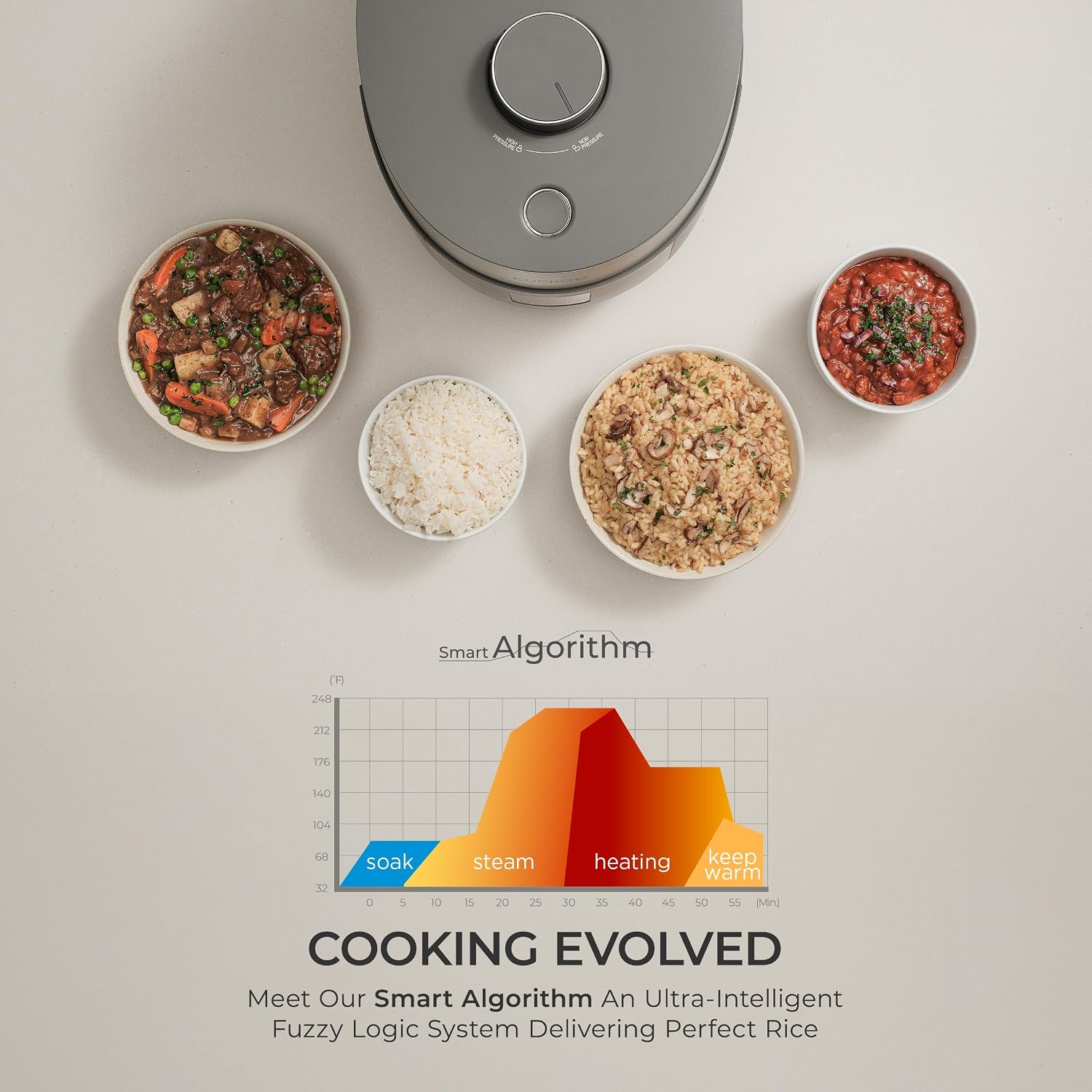 Cuckoo Twin Pressure 10-Cup Rice Cooker Review: Fast, Auto-Clean, Korea - Image 4