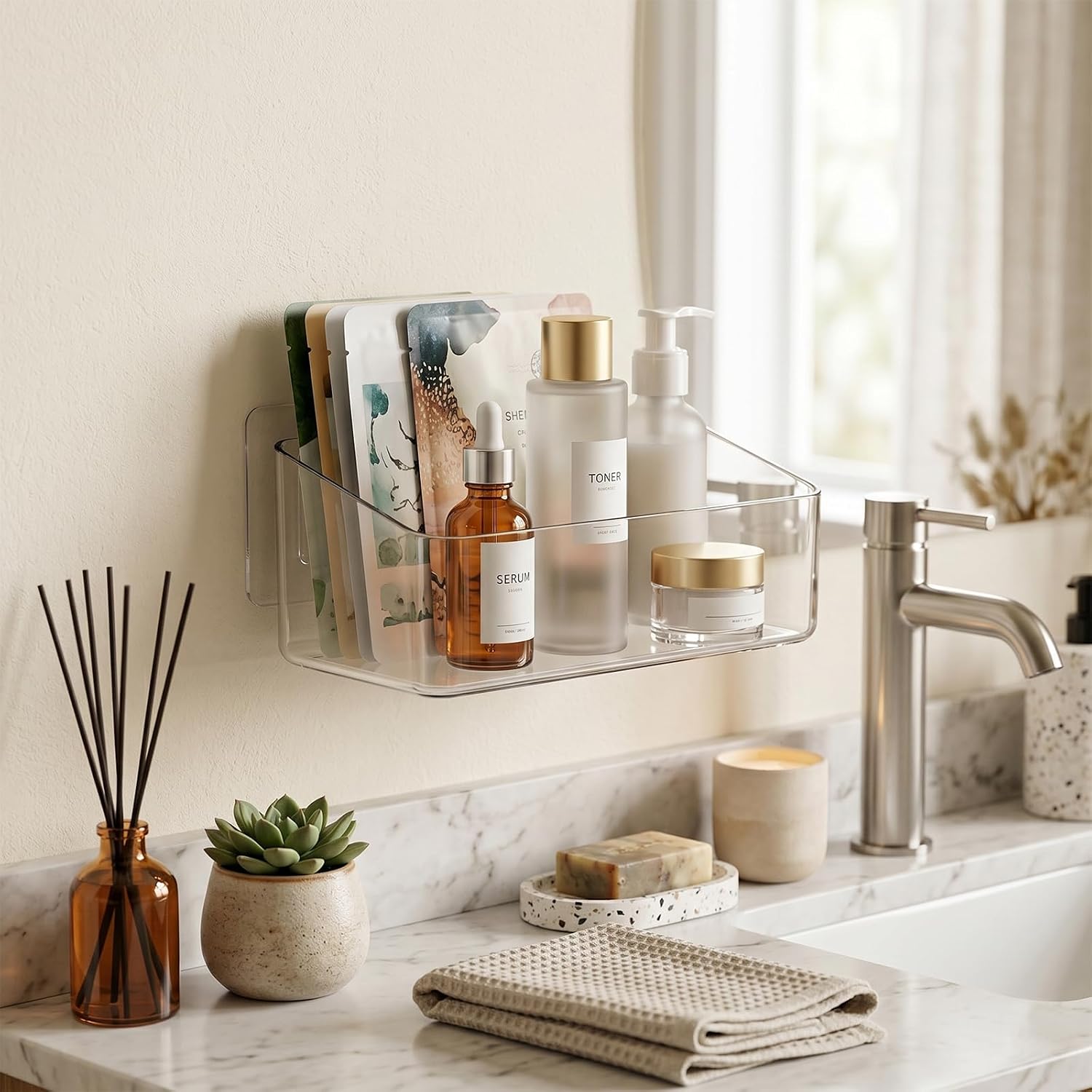 JessLab Clear Acrylic Organizers Review: Versatile Wall Mount Open Front Bins - Image 6