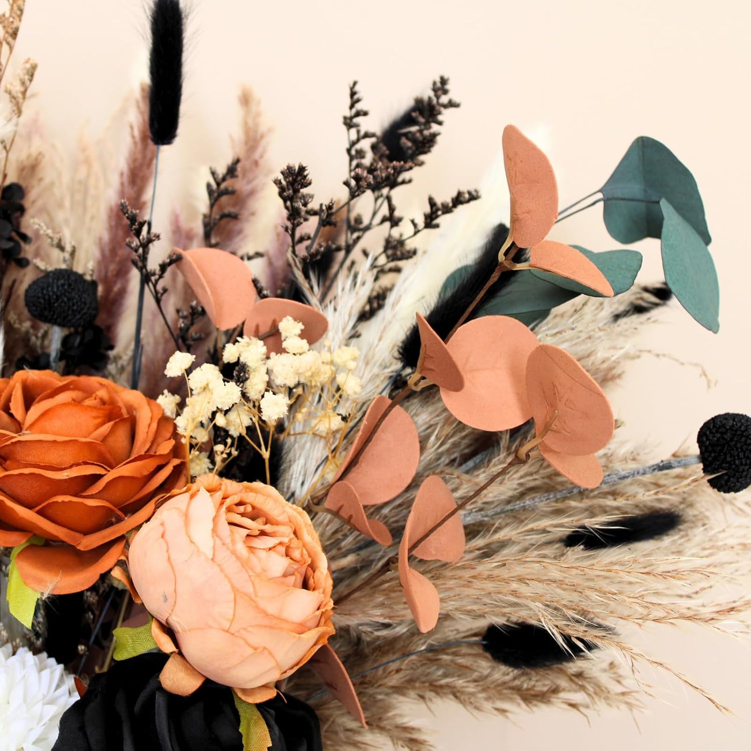 Fall Dried & Faux Floral Centerpieces: Deluxe Table Decor for Holidays & Home. - Image 8