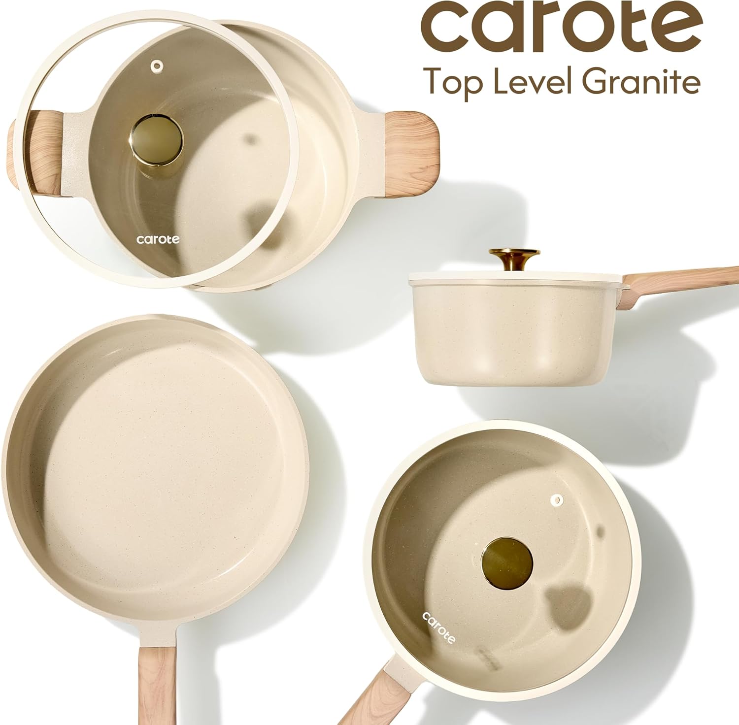 CAROTE 14pc PFAS-Free Ceramic Cookware Review: Healthy, Induction, Easy Clean. - Image 7