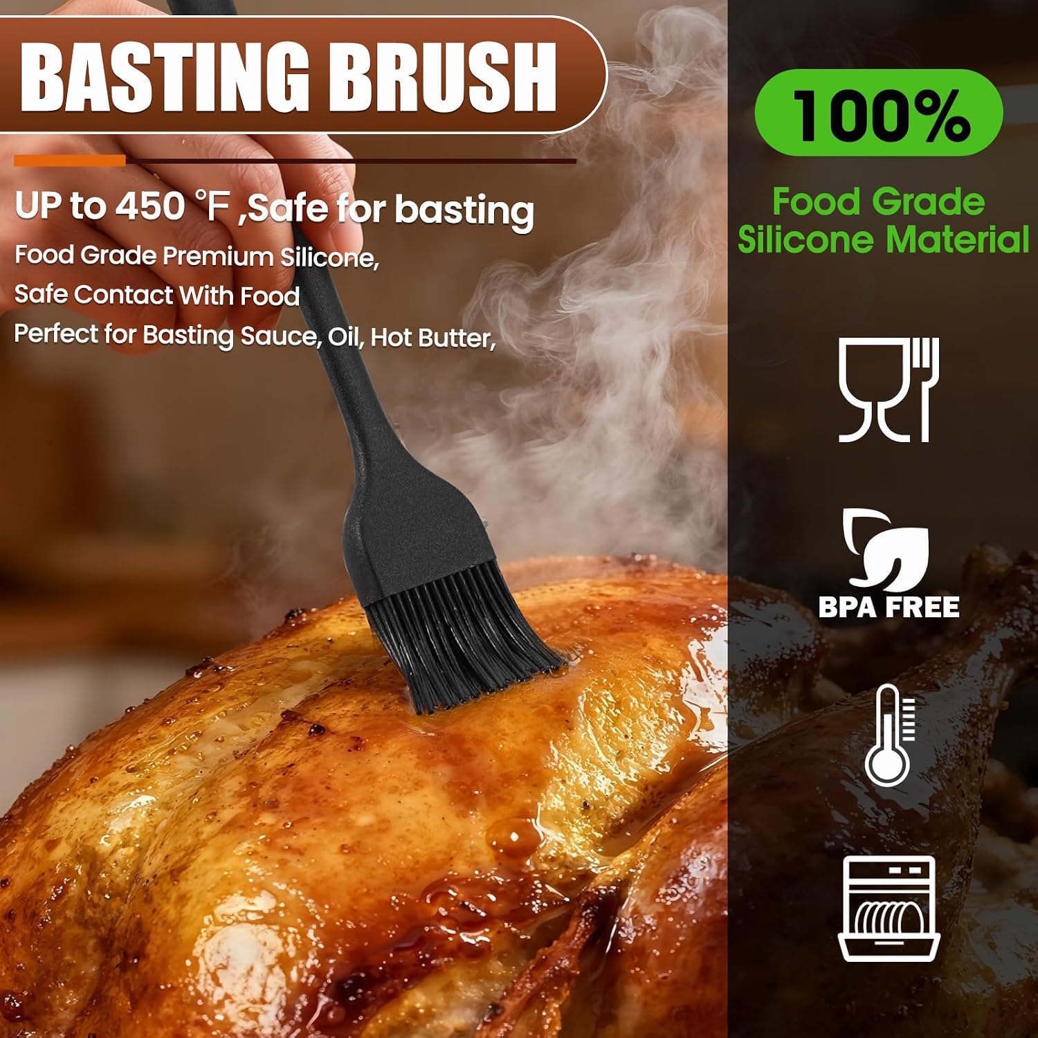 SCHVUBENR Heavy Duty Stainless Turkey Baster Set Review for Holiday Meals - Image 6
