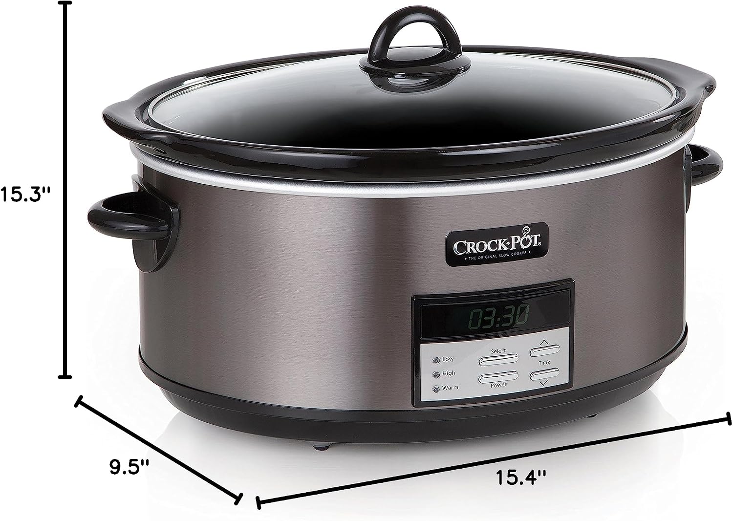 Crock-Pot 8-Qt Programmable Slow Cooker Review: Auto Warm, Black SS - Image 3
