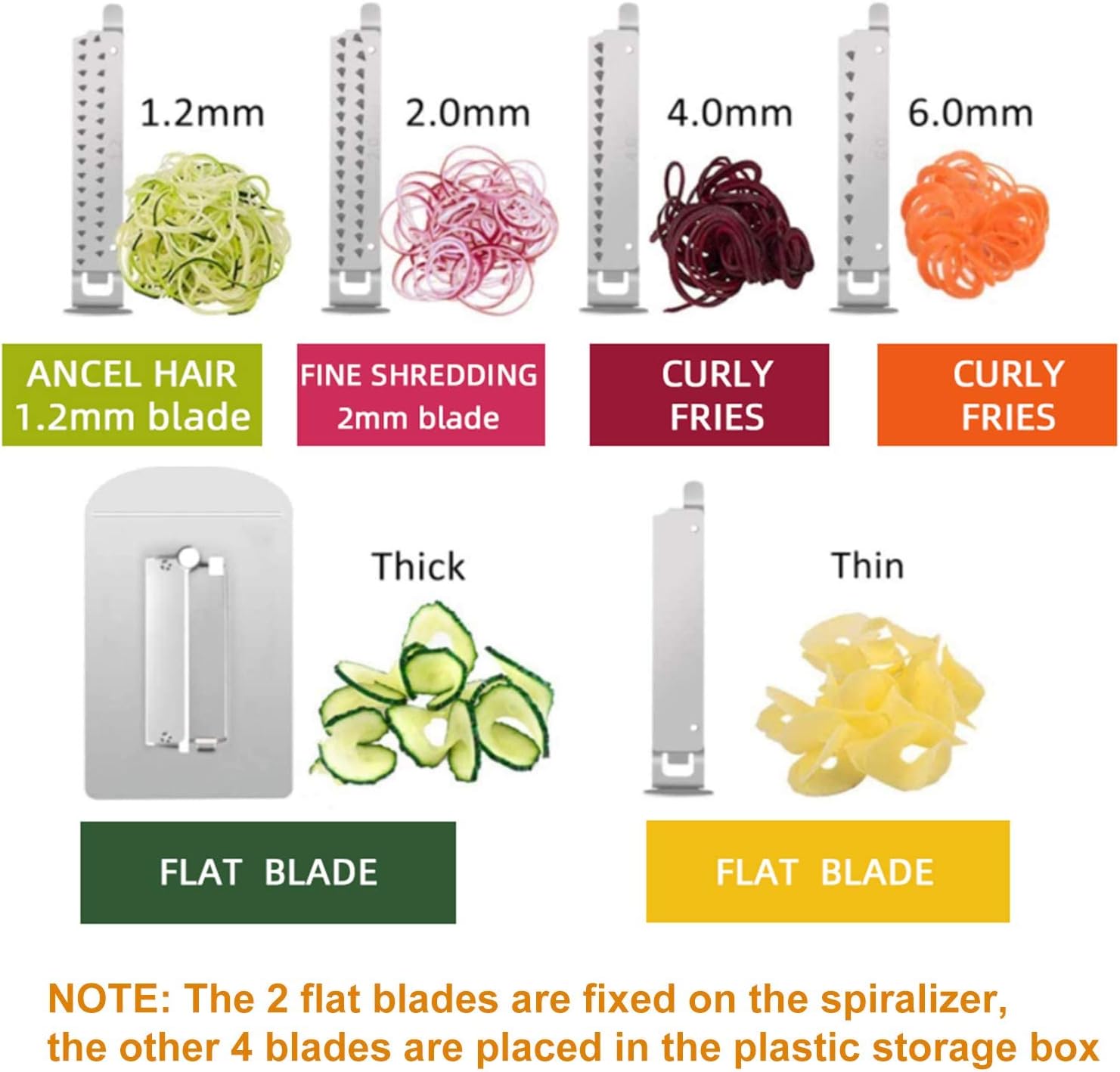 6-Blade Stainless Steel Spiralizer Review: Healthy Veggie Pasta Maker - Image 2
