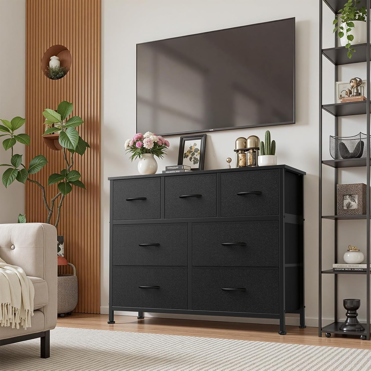 Sweetcrispy 7-Drawer Fabric Dresser Review: Anti-Tip Bedroom & Closet Organizer - Image 2