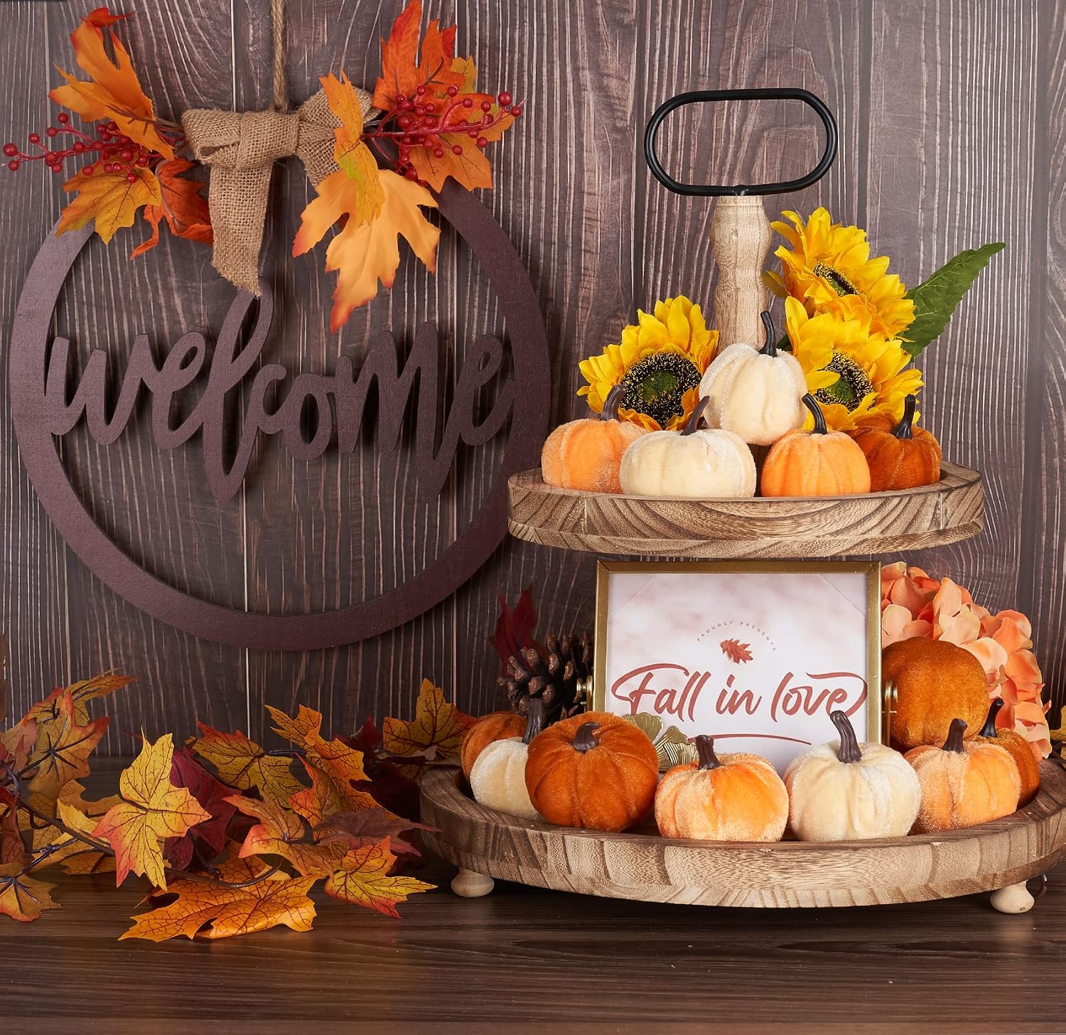 12pcs Artificial Velvet Pumpkins: Fall Thanksgiving Decor Review - Image 4