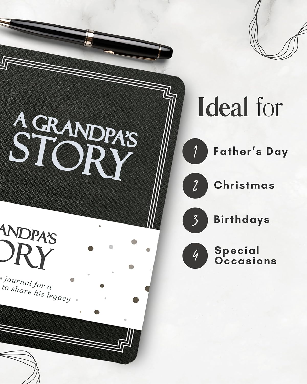 Grandpa's Life Story Journal: A Prompted Memory Keepsake. - Image 5