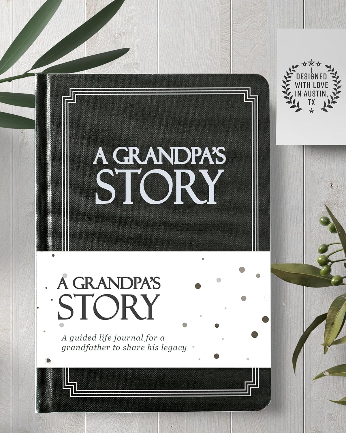 Grandpa's Life Story Journal: A Prompted Memory Keepsake. - Image 7