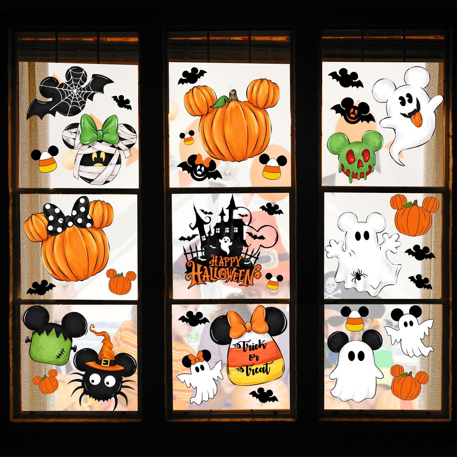 Halloween Window Clings Review: Ghost, Pumpkin & Bat Decals - Image 5