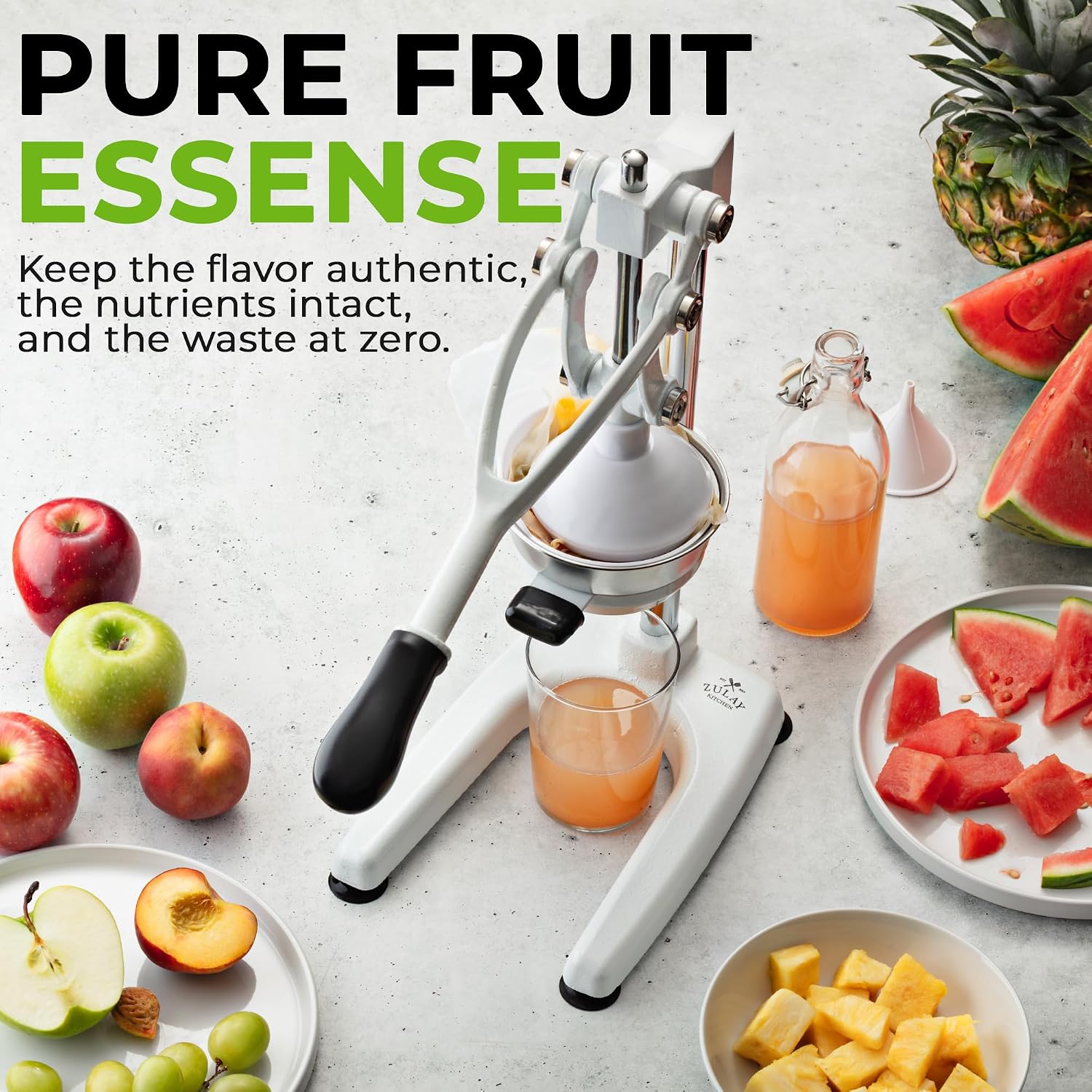 Zulay 9-in-1 Cast Iron Manual Juicer Review: Heavy-Duty, Easy-Clean Fruit Press. - Image 9