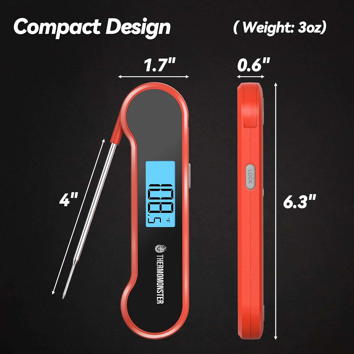 Review: NIST Precise 0.5s Digital Meat Thermometer for Cooking - Image 3
