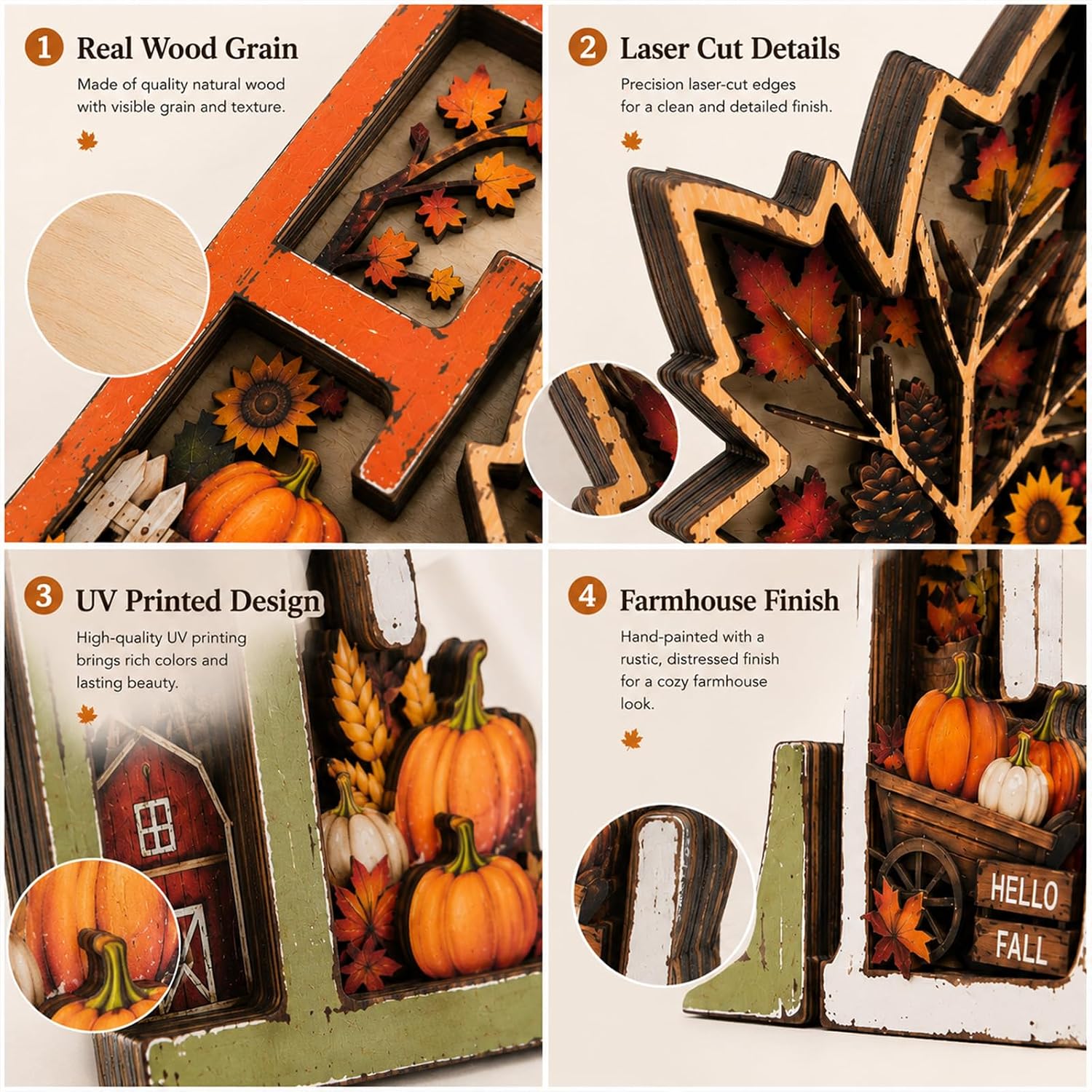 Farmhouse Fall & Thanksgiving Home Decor Signs Review - Image 4