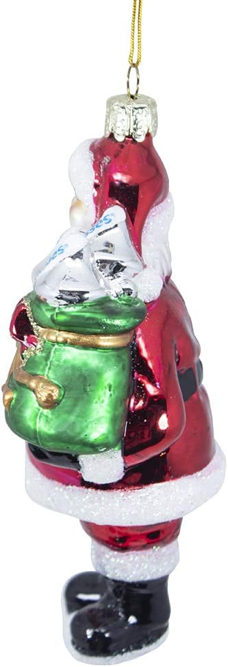 Kurt Adler's 5-inch Hershey Bar Santa Glass Ornament Review. - Image 2