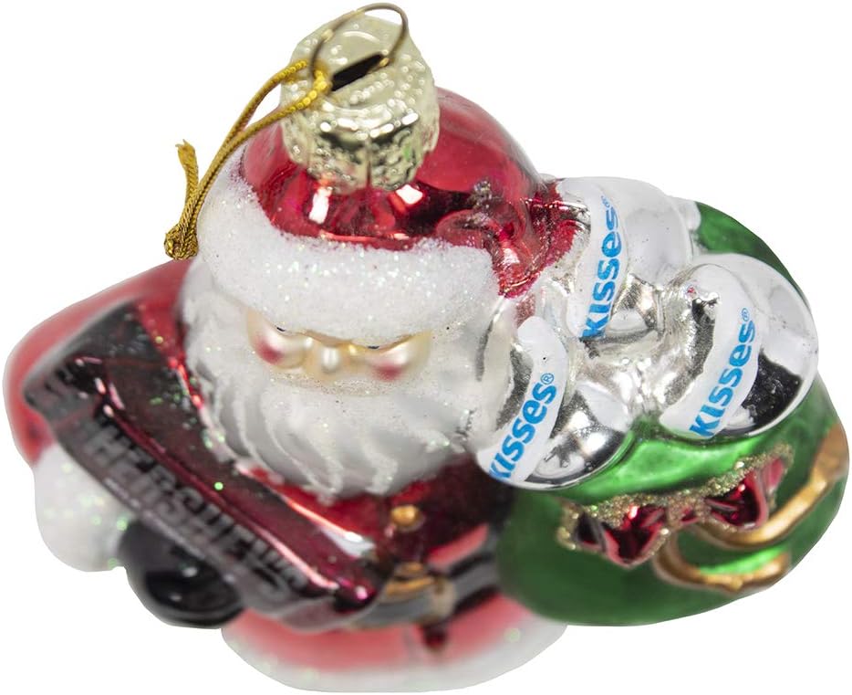 Kurt Adler's 5-inch Hershey Bar Santa Glass Ornament Review. - Image 3
