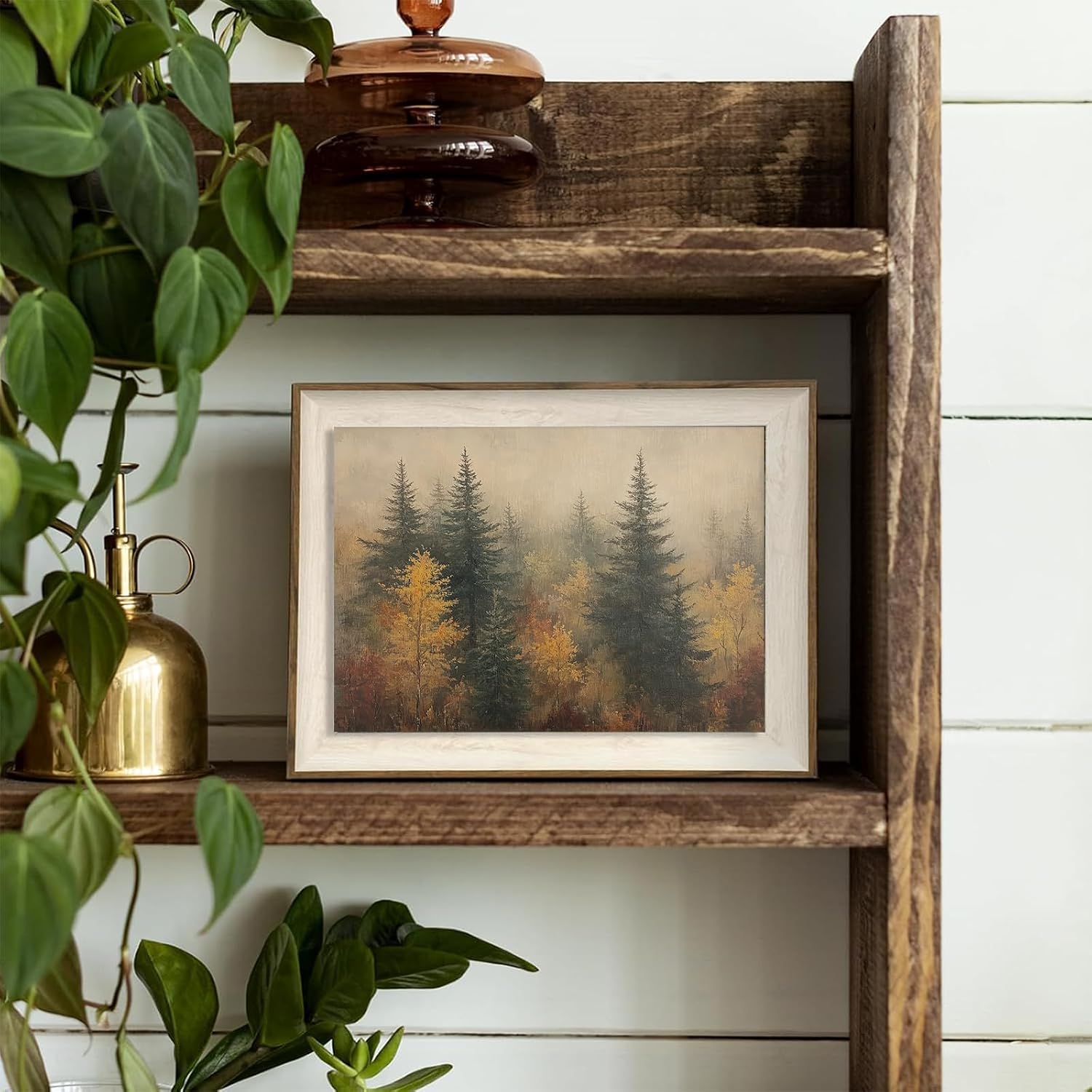 Autumn Forest Canvas Print: 8x10 Unframed Retro Fall Decor Review - Image 6