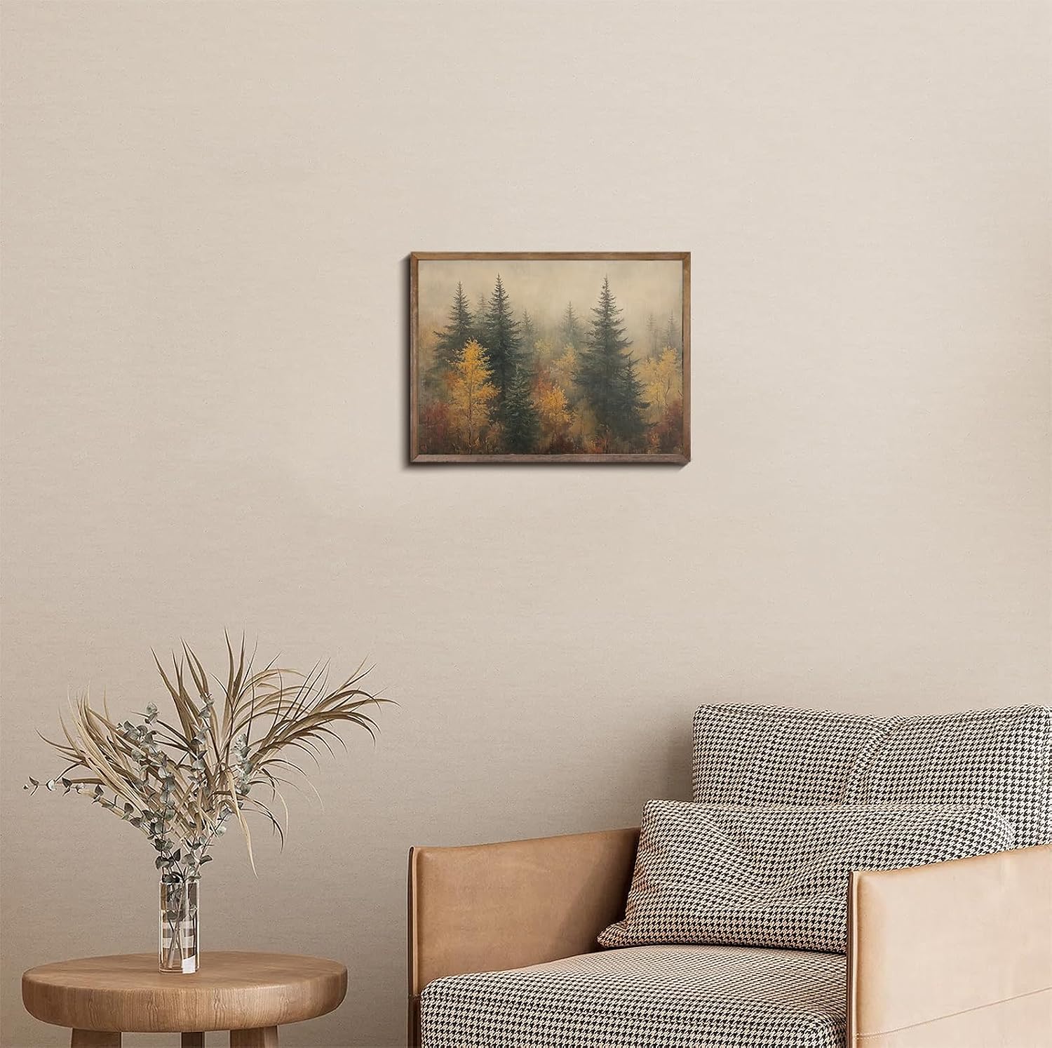 Autumn Forest Canvas Print: 8x10 Unframed Retro Fall Decor Review - Image 7