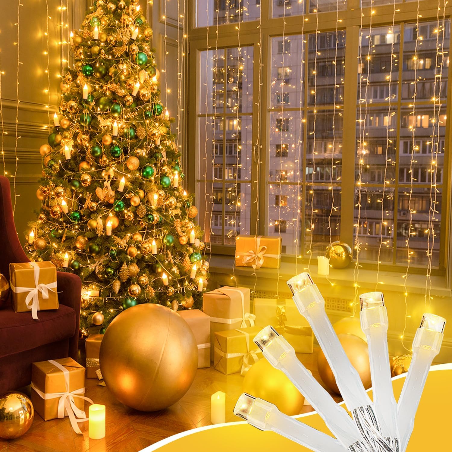 Warm White 33ft LED Fairy Lights Review: Waterproof Indoor/Outdoor Decor. - Image 7