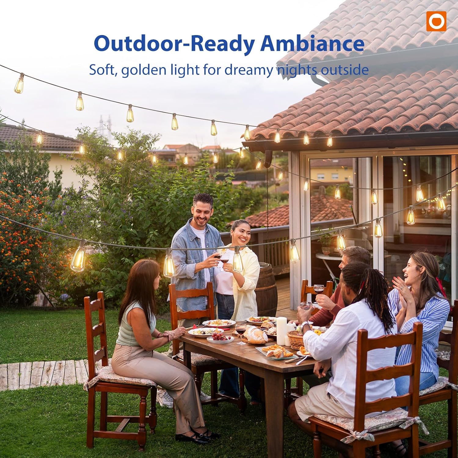 Addlon 100FT Outdoor LED String Lights Review: Shatterproof, Dimmable, Waterproof. - Image 4