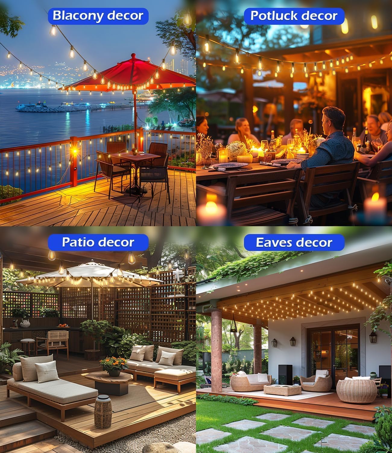 Tenmiro 200FT LED Patio Lights Review: Waterproof, Shatterproof Edison Bulbs. - Image 3