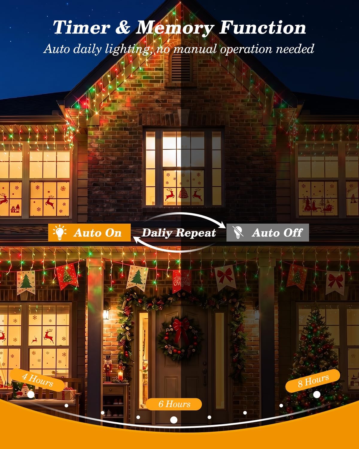 Review: LitHome 35-Color LED Icicle Lights for Halloween/Holiday Decor - Image 3
