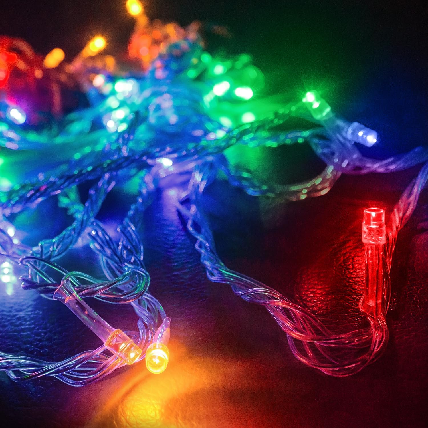 Connectable 100FT Multicolor LED String Lights Review: Waterproof, 8 Modes & Timer. - Image 5