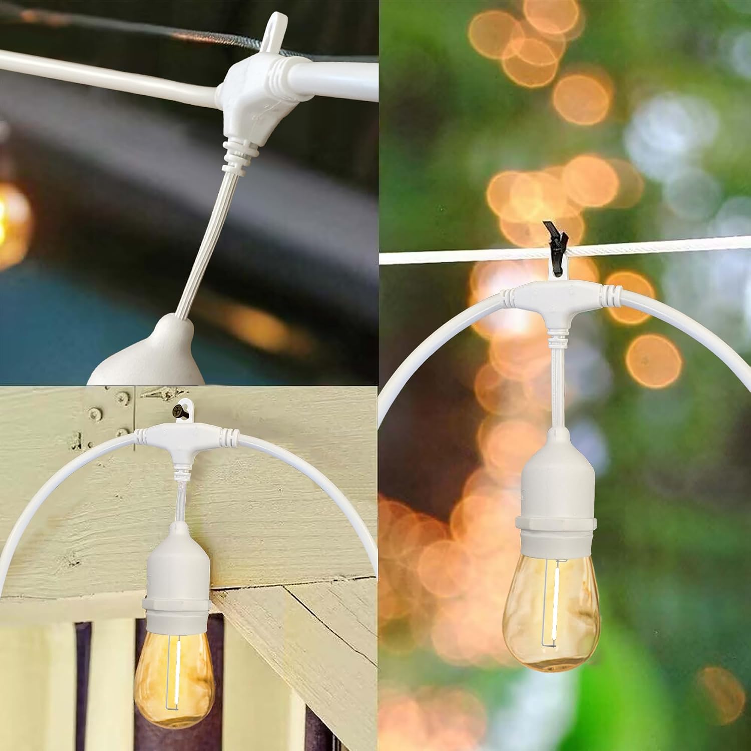 Dimmable Waterproof LED Party String Lights Review (White) - Image 5