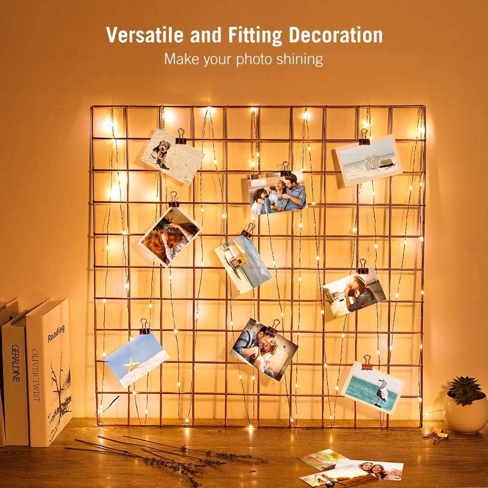 Review: 24 Warm White Battery Fairy Lights - 7ft 20 LED Waterproof Twinkle Lights - Image 4