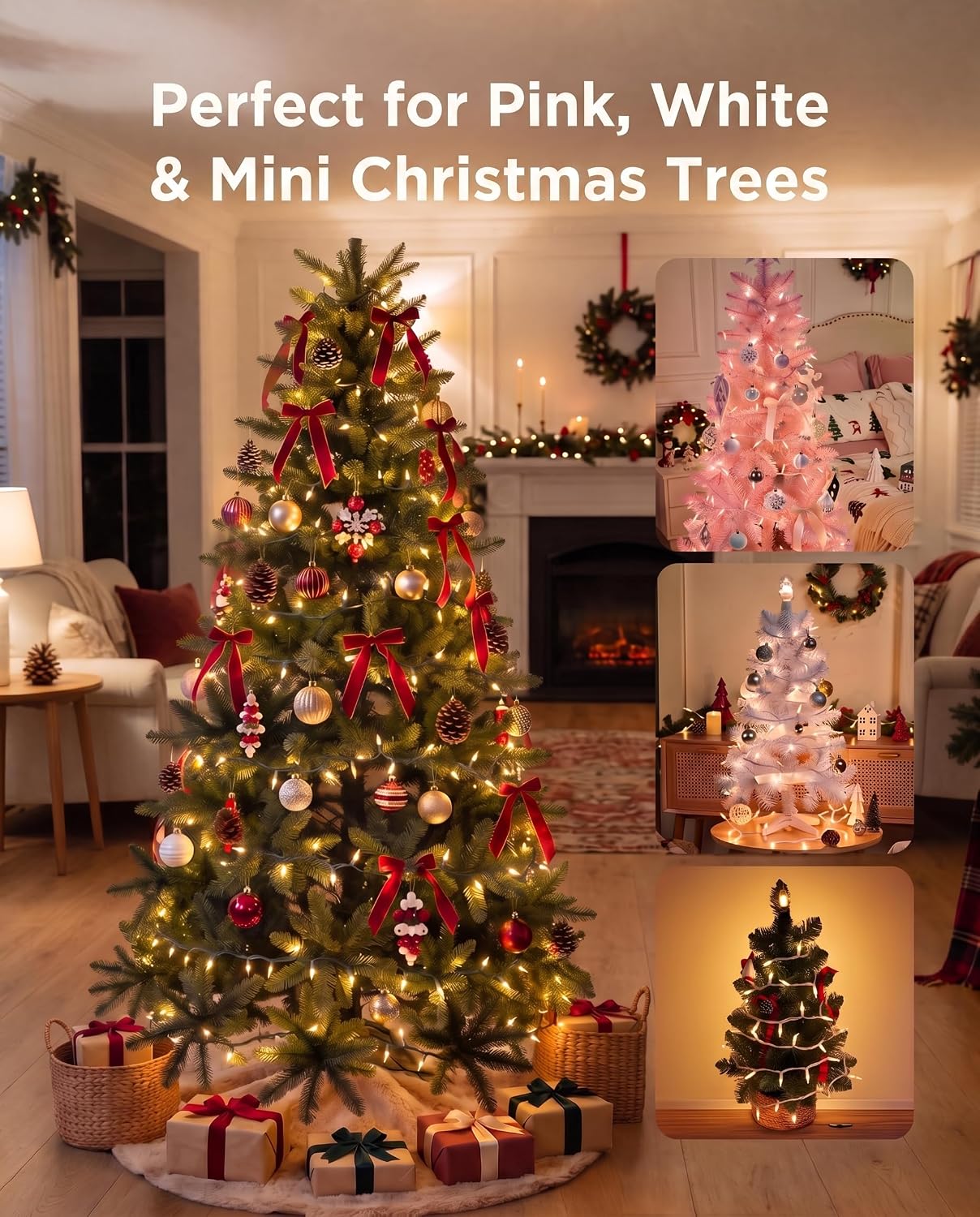 Brightown Warm White Incandescent Christmas Lights Review - Waterproof & Connectable - Image 6