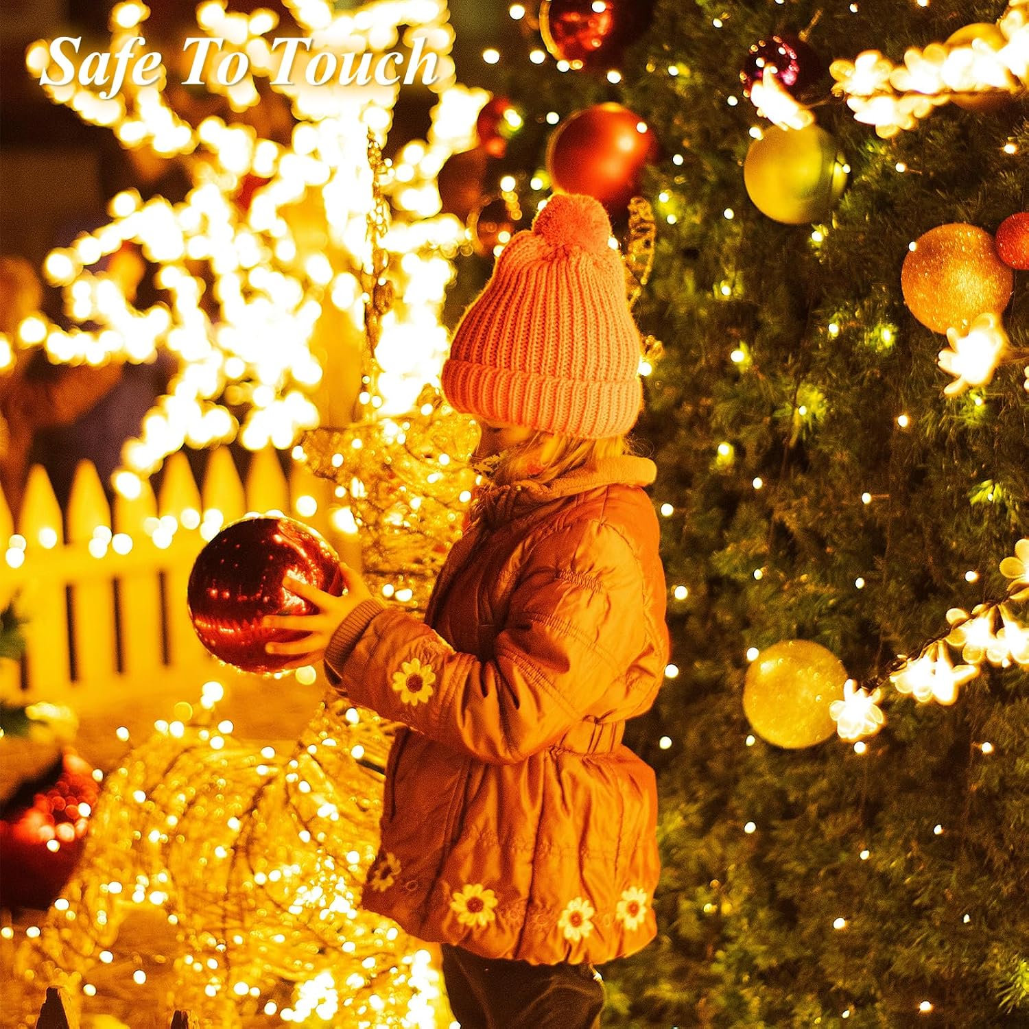 LitHome 35-Color Connectable String Lights with Remote for Holiday Decor - Image 8
