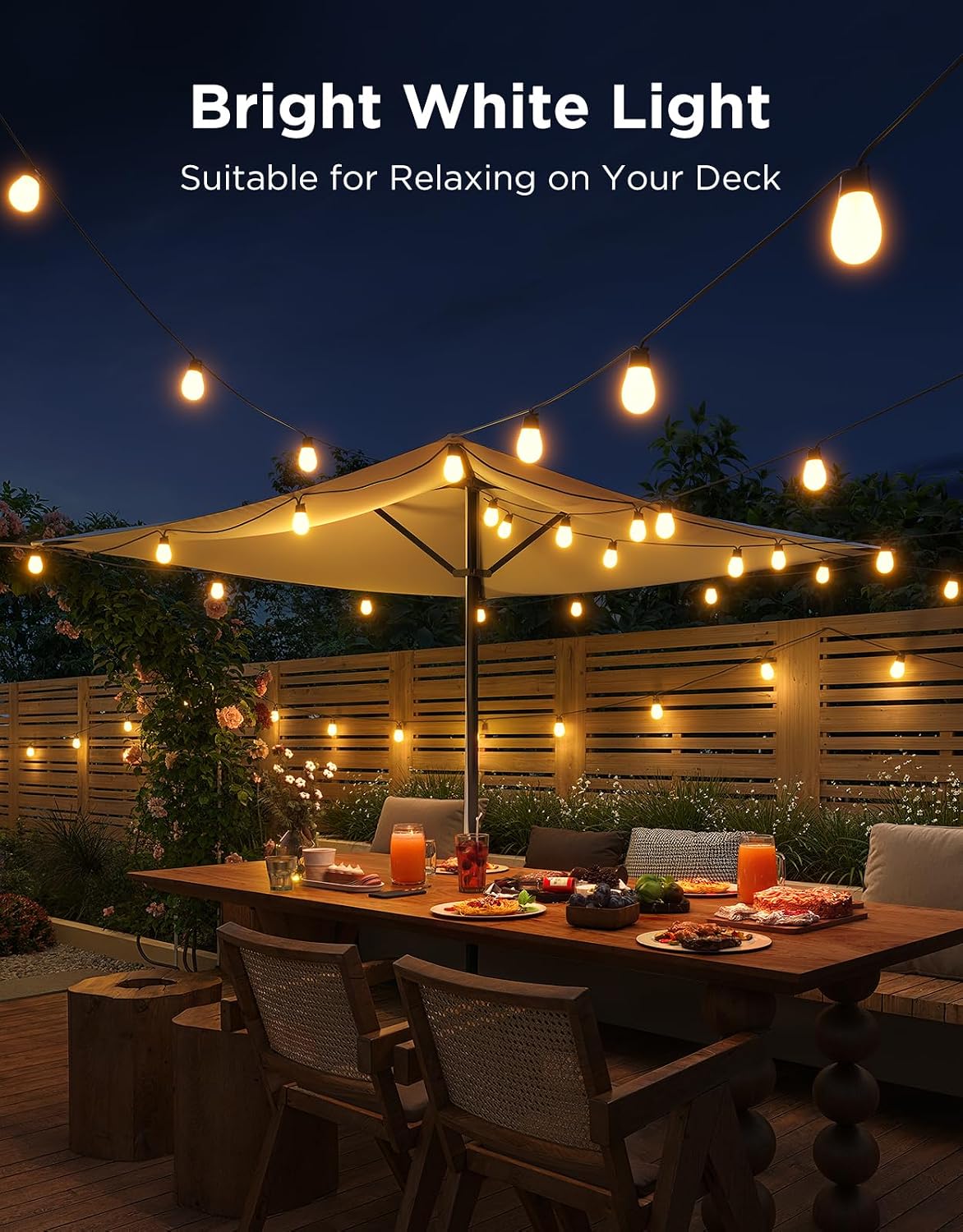 Govee S14 Smart RGBICWW Patio Lights Review - Image 3
