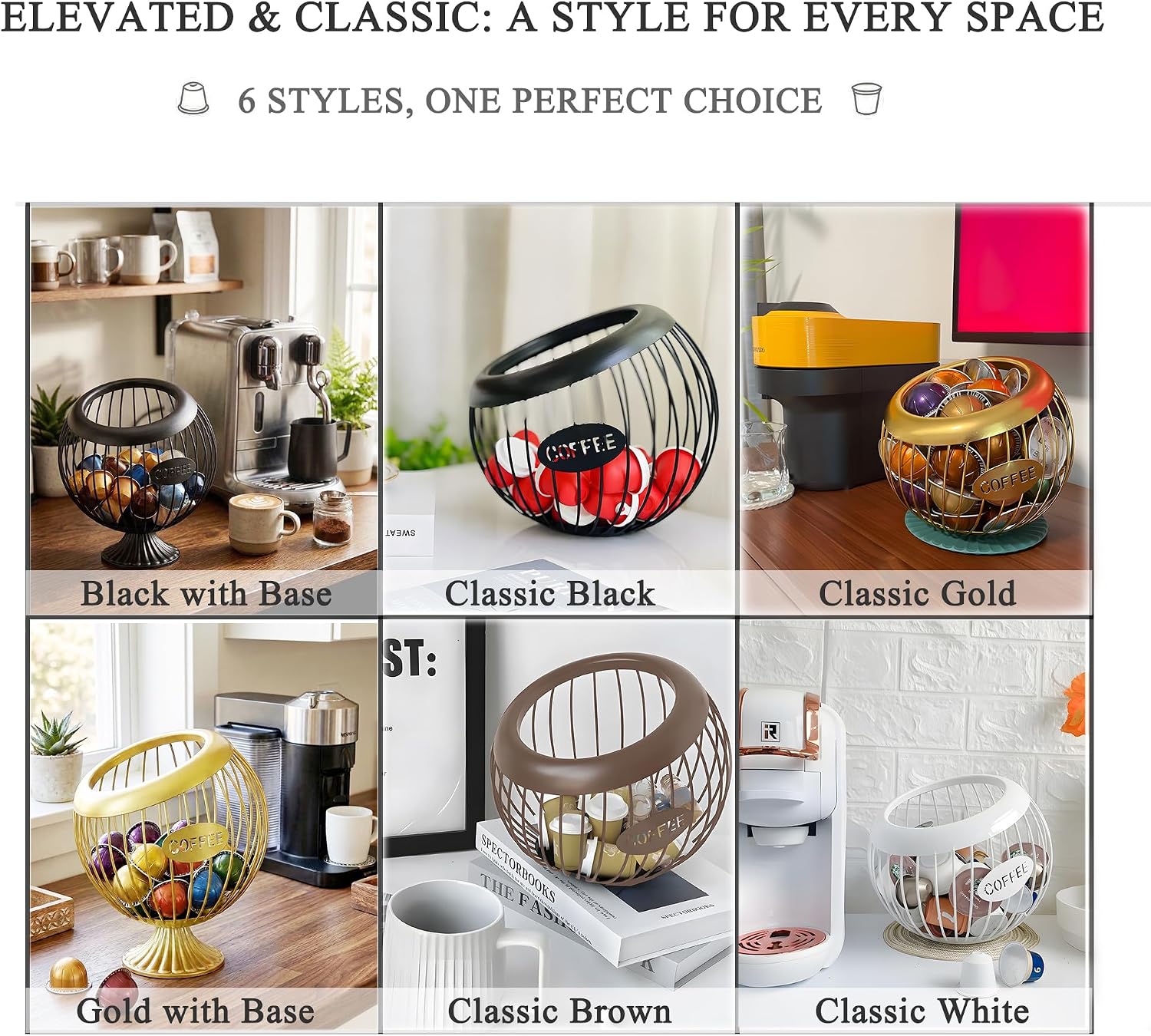 Review: Large Tall Gold Metal Pod Organizer for Keurig & Nespresso - Image 8