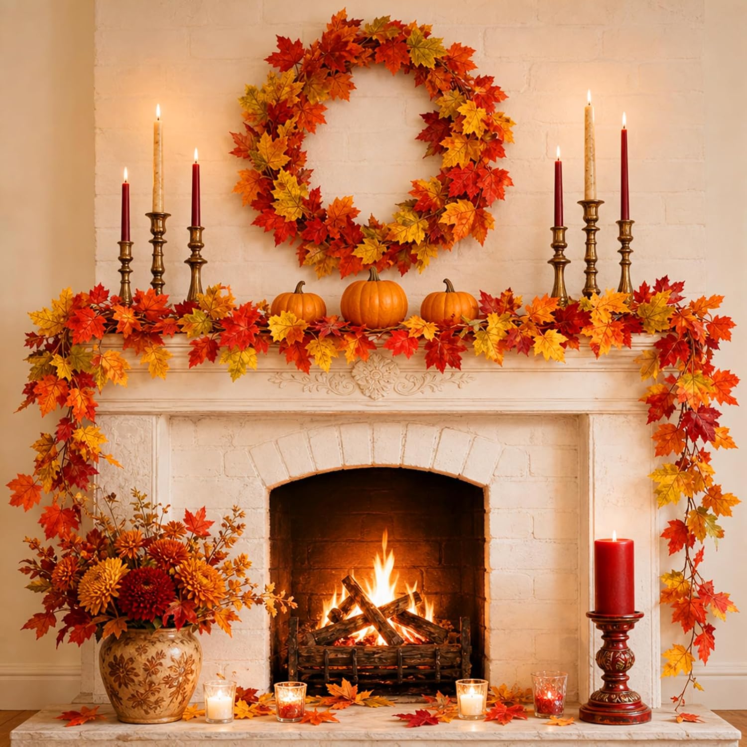 Review: Long Double Fall Garland for Diverse Autumn Decor - Image 6