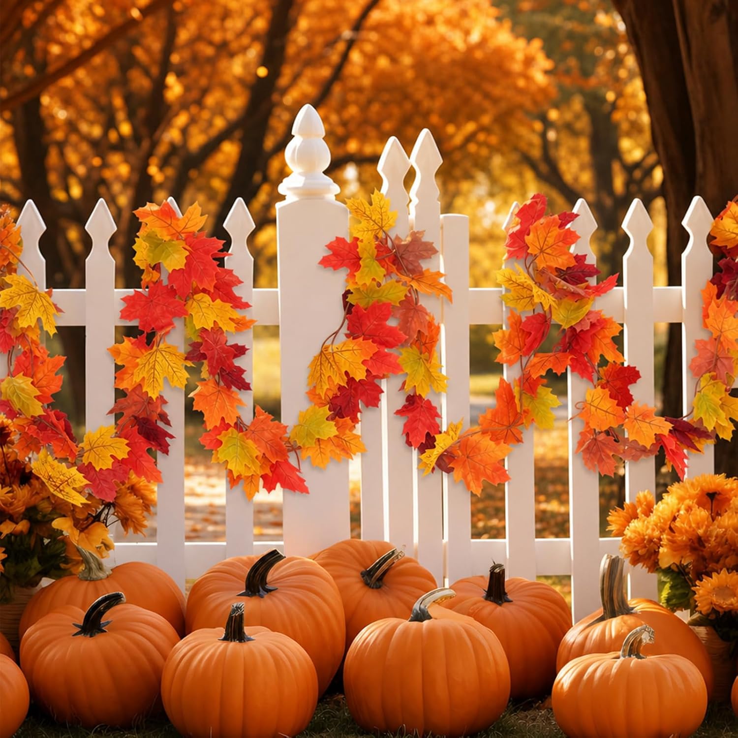 Review: Long Double Fall Garland for Diverse Autumn Decor - Image 7