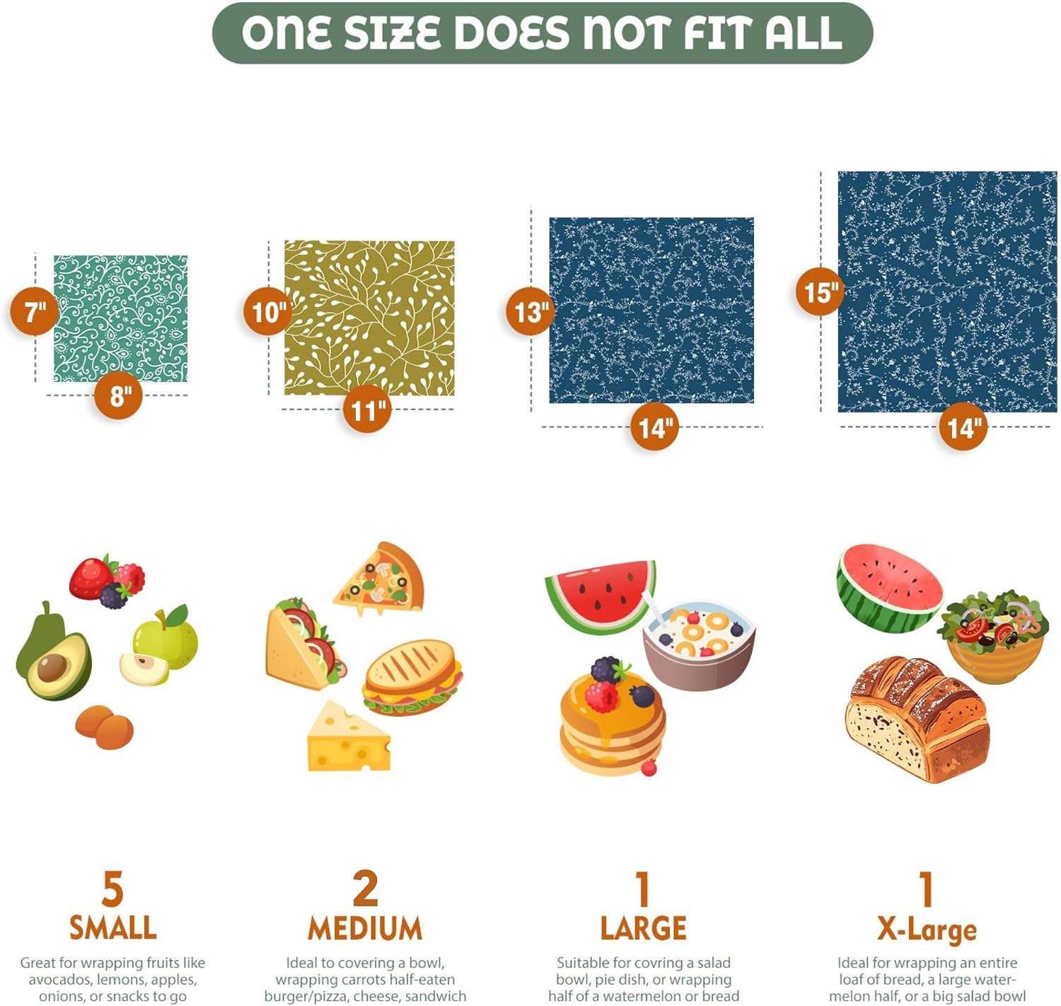 Review: Akeeko 9-Pack Beeswax Food Wraps for Plastic-Free Storage - Image 2