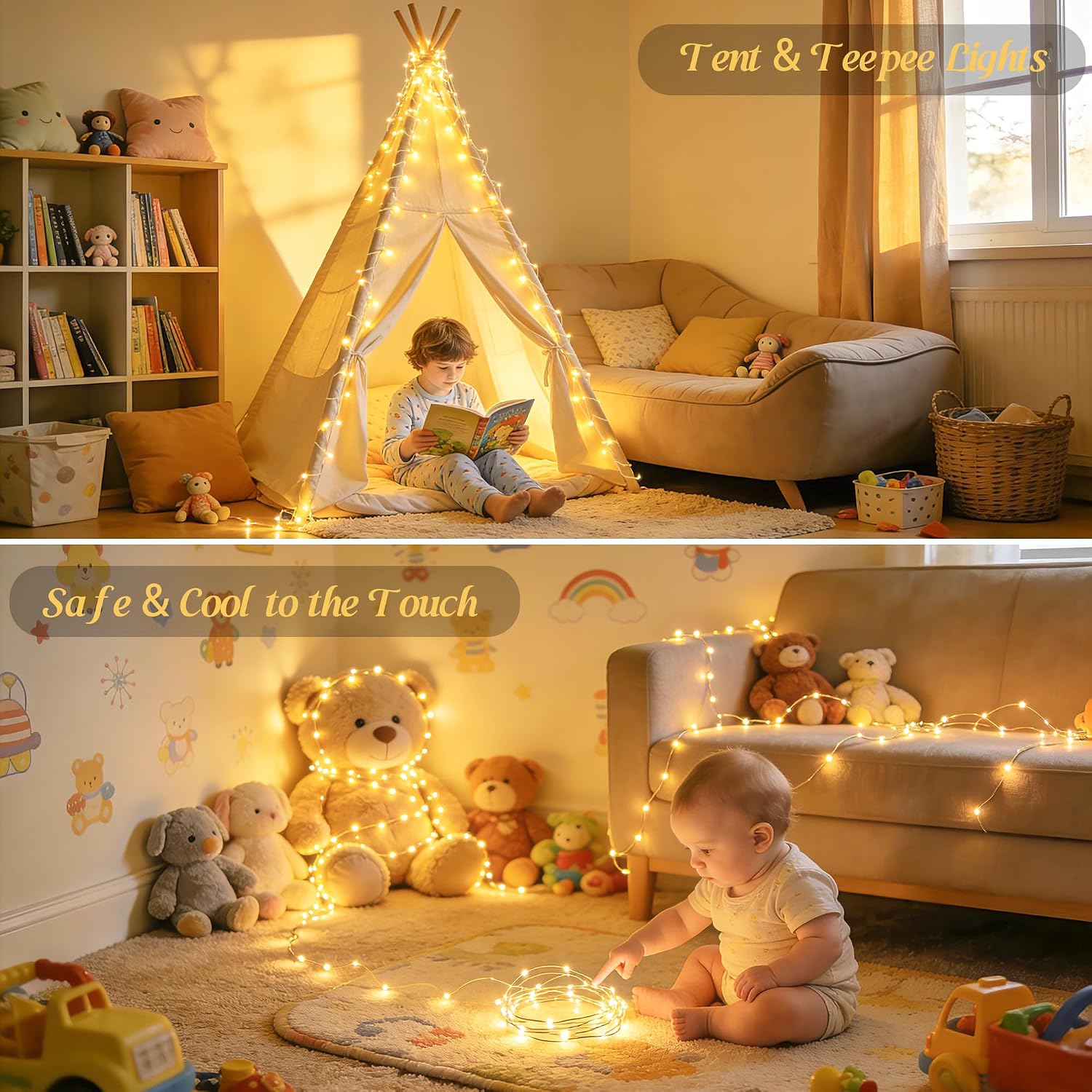 USB Fairy Lights Review: Warm White Twinkle, Remote, Timer for Decor - Image 6