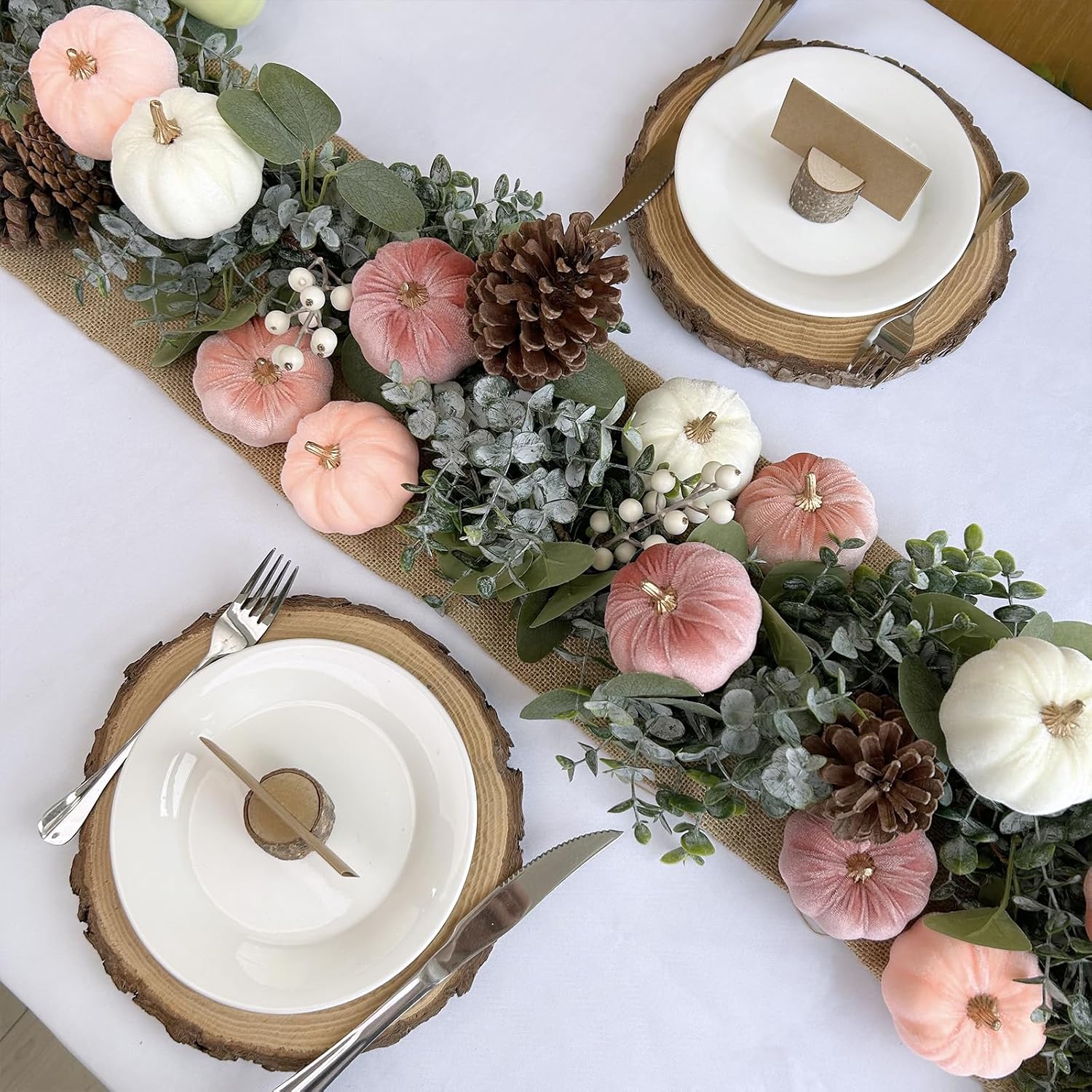 Winlyn Rustic Blush Velvet Pumpkins (3"): Fall Decor Review. - Image 3