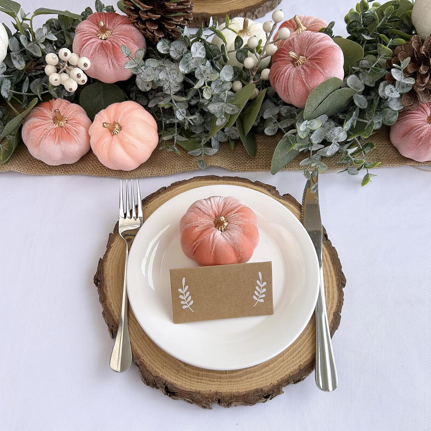 Winlyn Rustic Blush Velvet Pumpkins (3"): Fall Decor Review. - Image 6