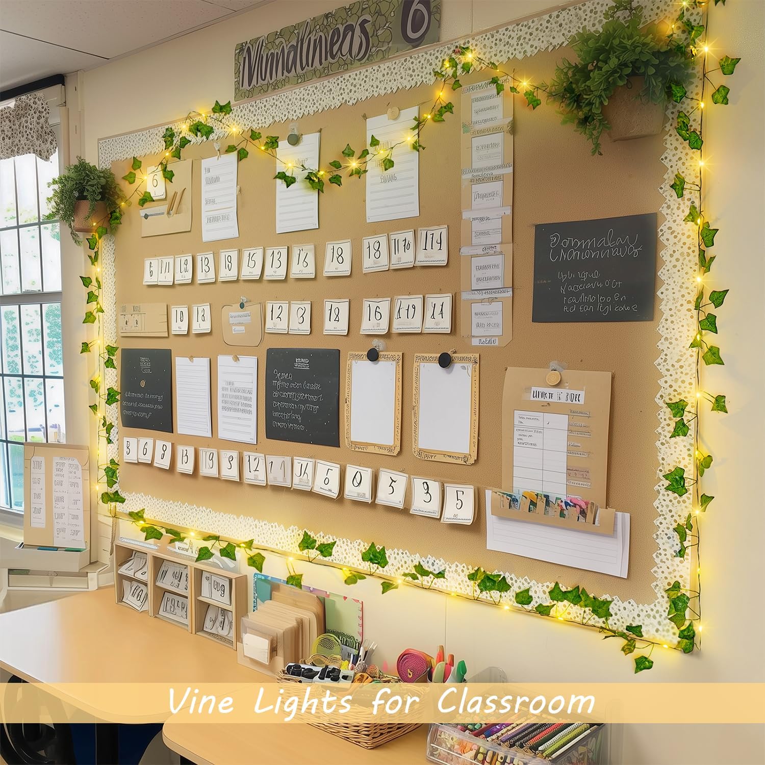 33Ft Warm White Ivy LED Vine Lights Review - Battery, Remote - Image 3