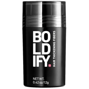 BOLDIFY Hair Fibers for Thinning Hair, for Women & Men, Ash Brown 12g | Instantly Fills Thinning & Fine Hair for a Fuller, Thicker Look - Thin Spot Cover Up - Hair Building Fibers & Hair Powder