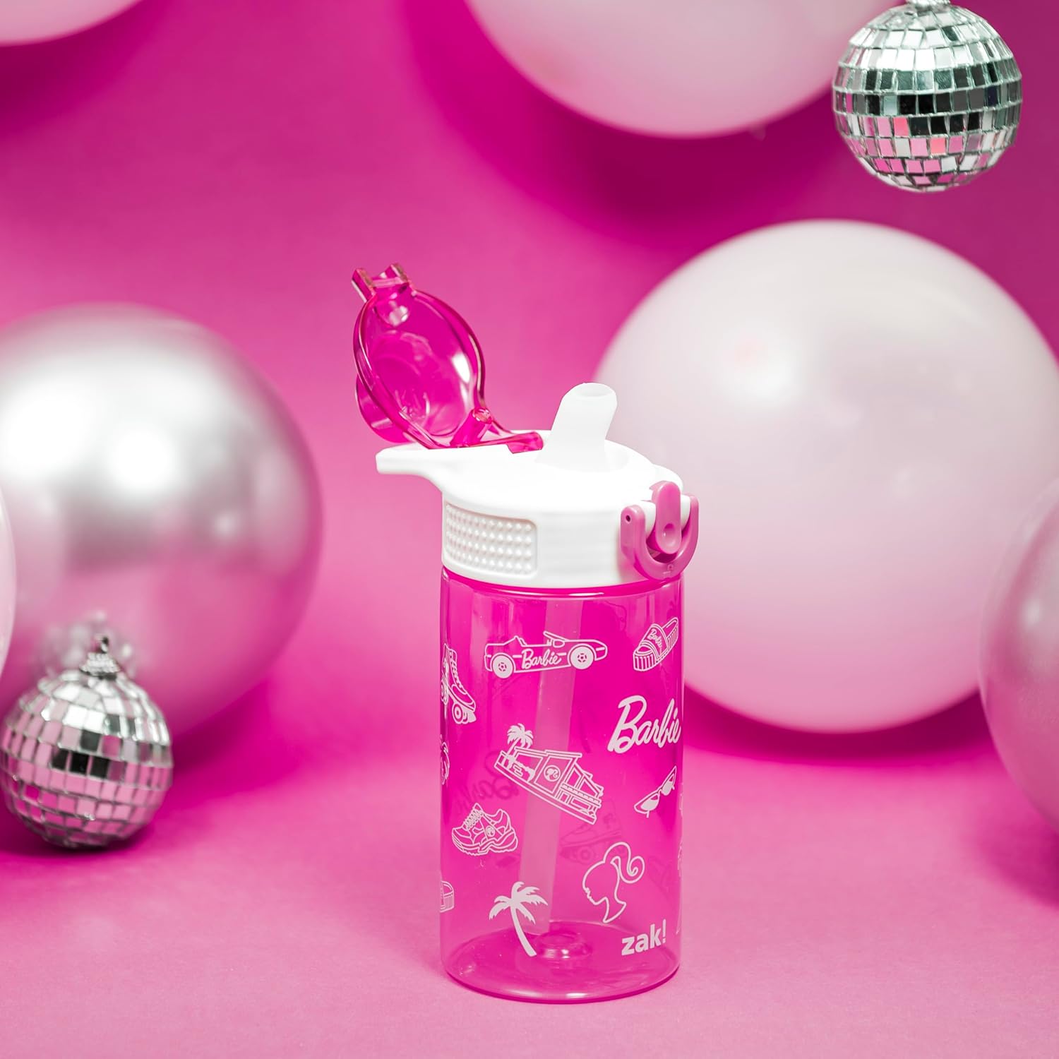 barbie 16oz leak proof kids straw bottle. durable bpa free easy clean travel ready.jpg
