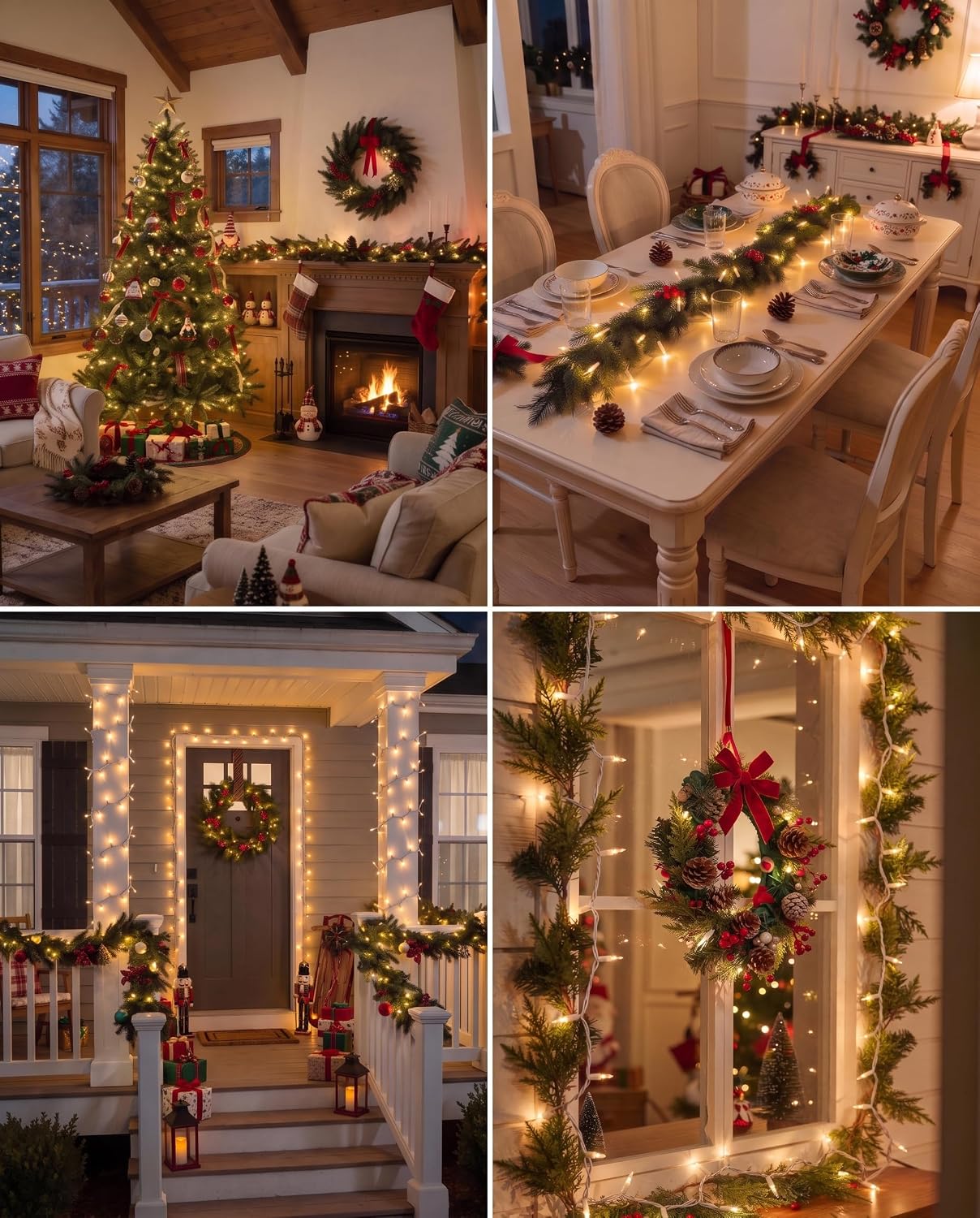 Brightown Warm White Incandescent Christmas Lights Review - Waterproof & Connectable - Image 2