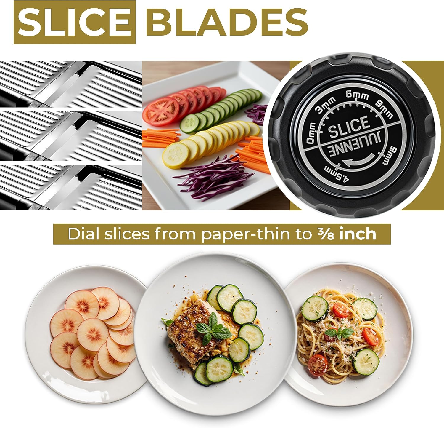 Gramercy Black Mandoline Slicer Review: 12 Precision Cuts & Safety Included - Image 2