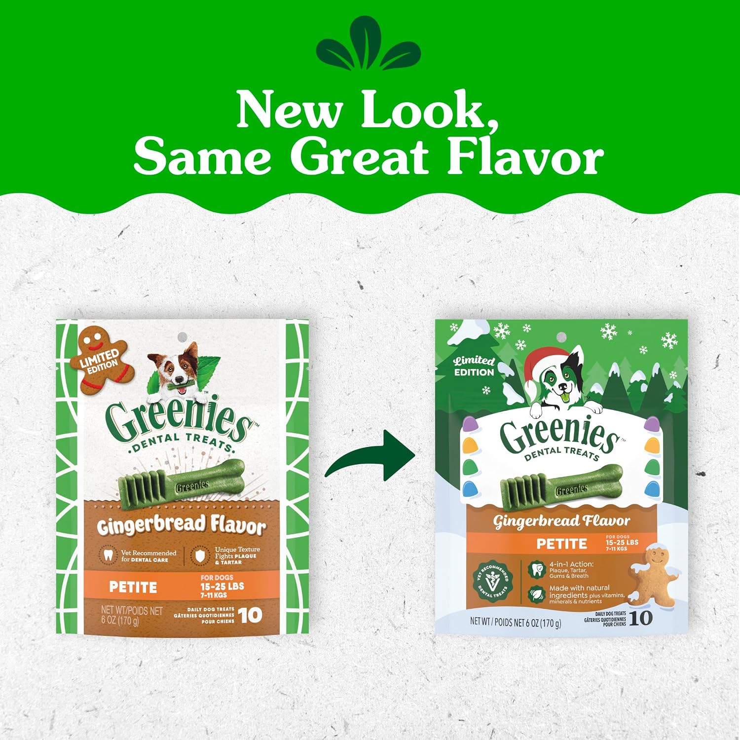 greenies vet rec natural petite gingerbread dental dog treats ltd ed 6oz10ct.jpg