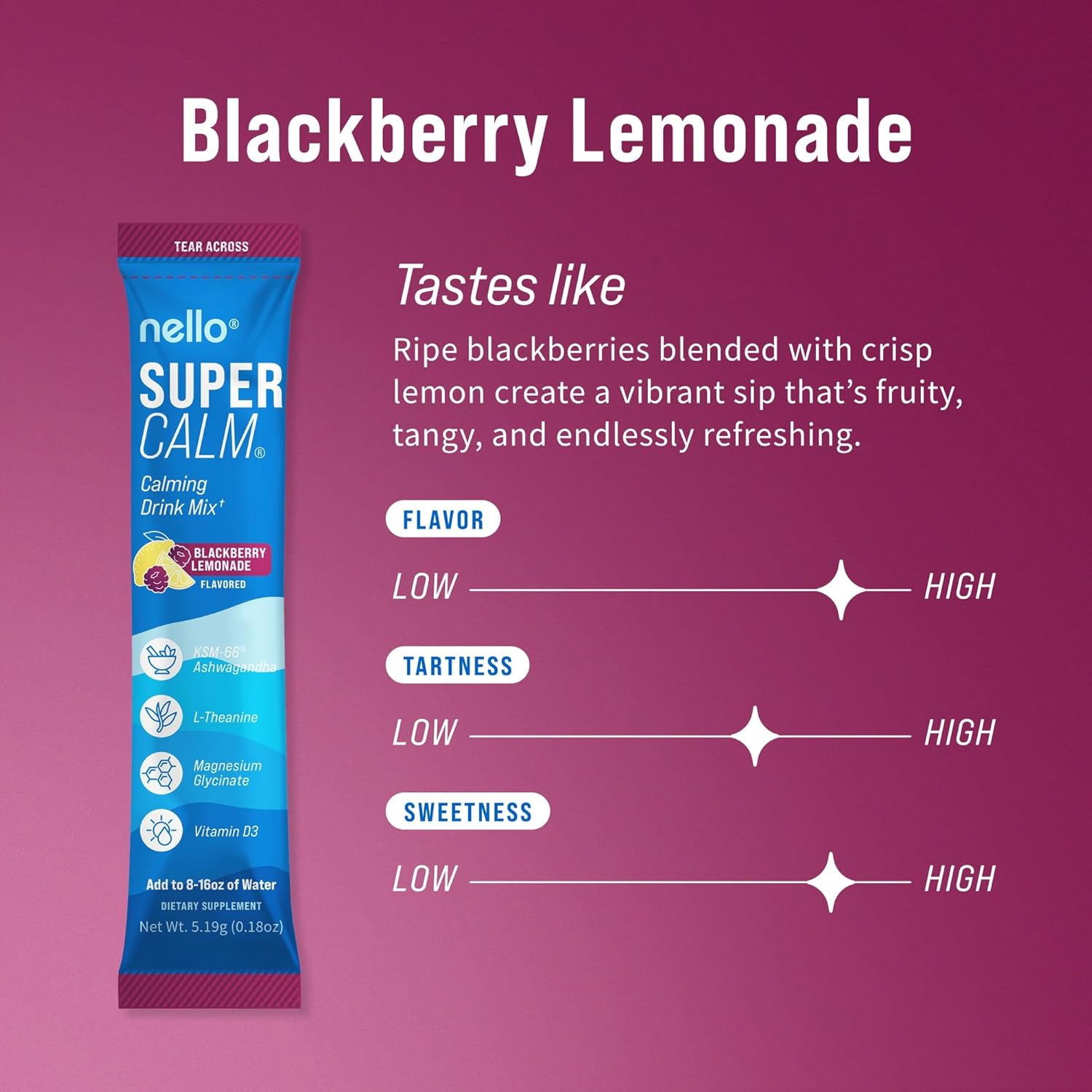 nello supercalm stress sleep powder mix. ashwagandha l theanine. blackberry lemonade.jpg
