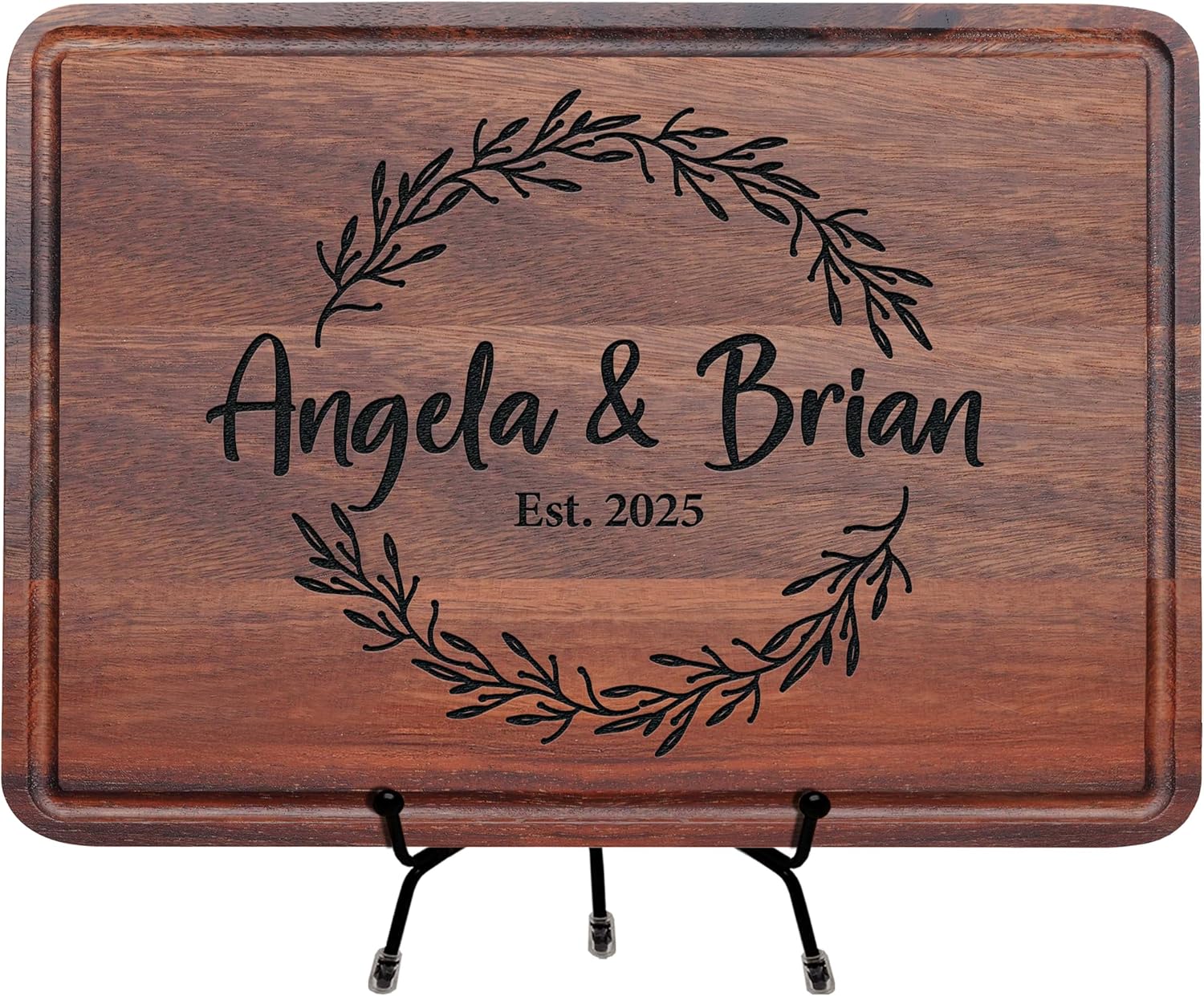 Custom Bamboo Cutting Board, Customized Christmas, Birthday Gift, Newly Named Wedding Gifts for Couples 2026, Housewarming Decor Gifts, Wedding Presents for Newlywed, Anniversary, Engagement Gift