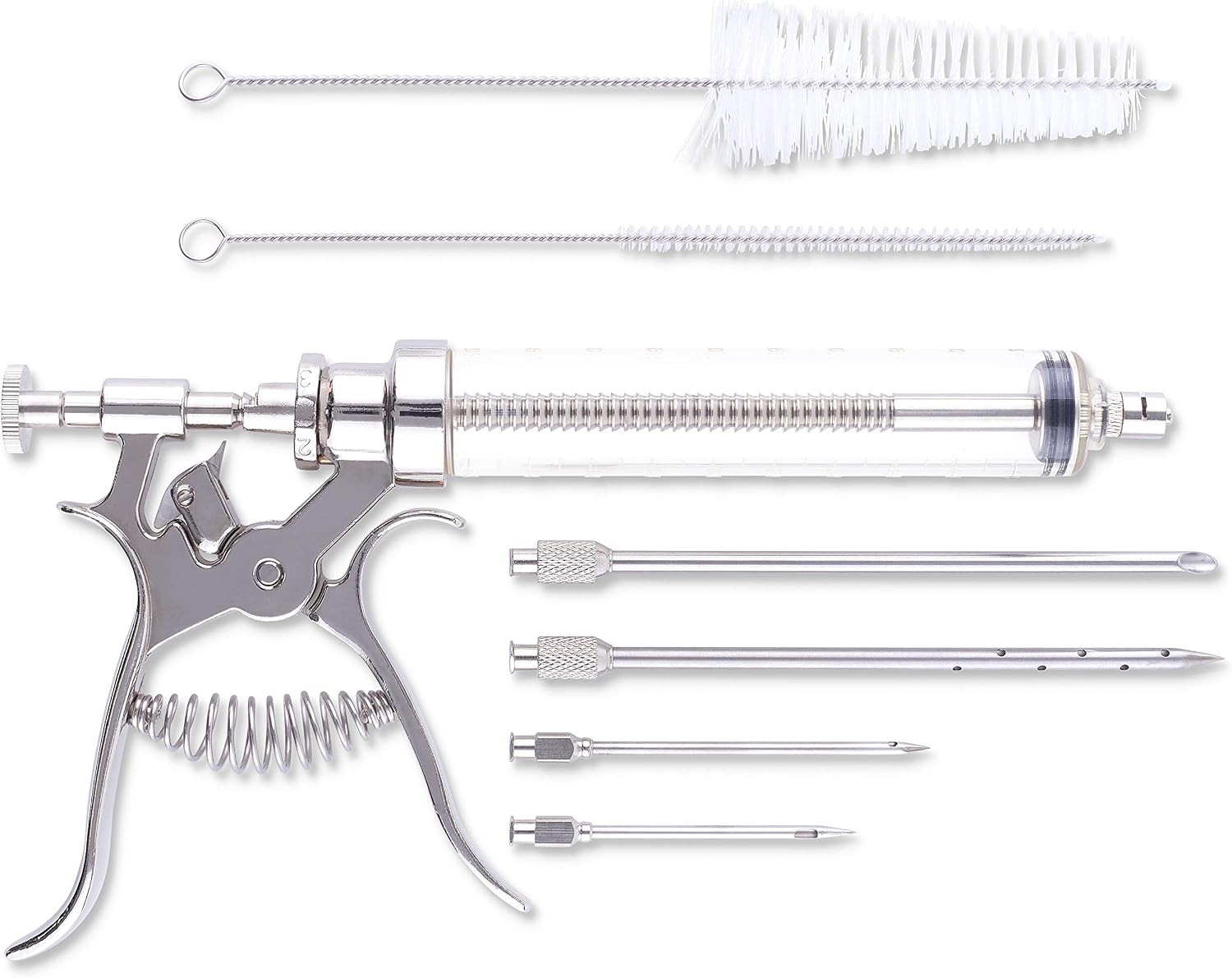 Pro Auto BBQ Marinade Injector: 2oz, 4 Needles, Case. Turkey Review. - Image 2