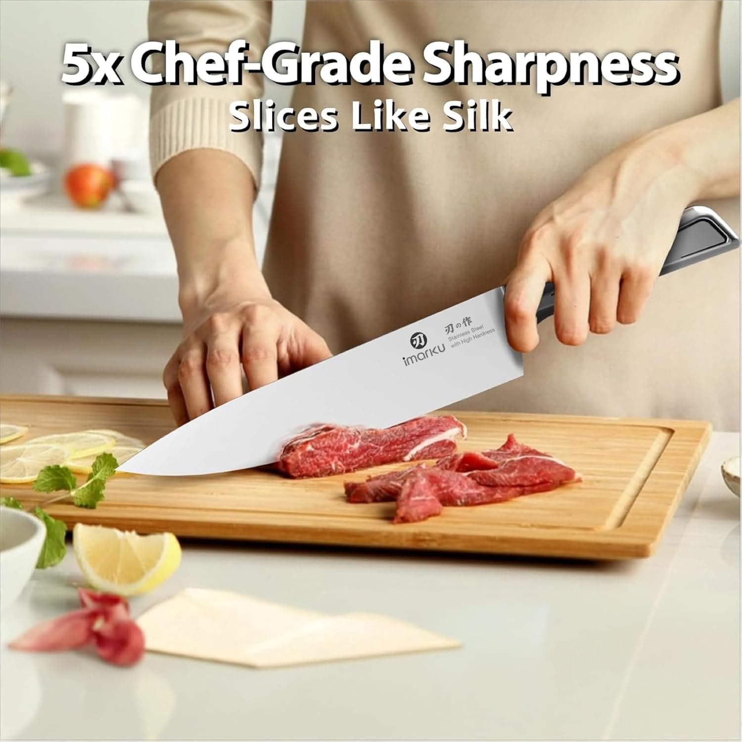 Review: imarku Japanese High-Carbon Drawer Knife Set. Compact & safe. - Image 2