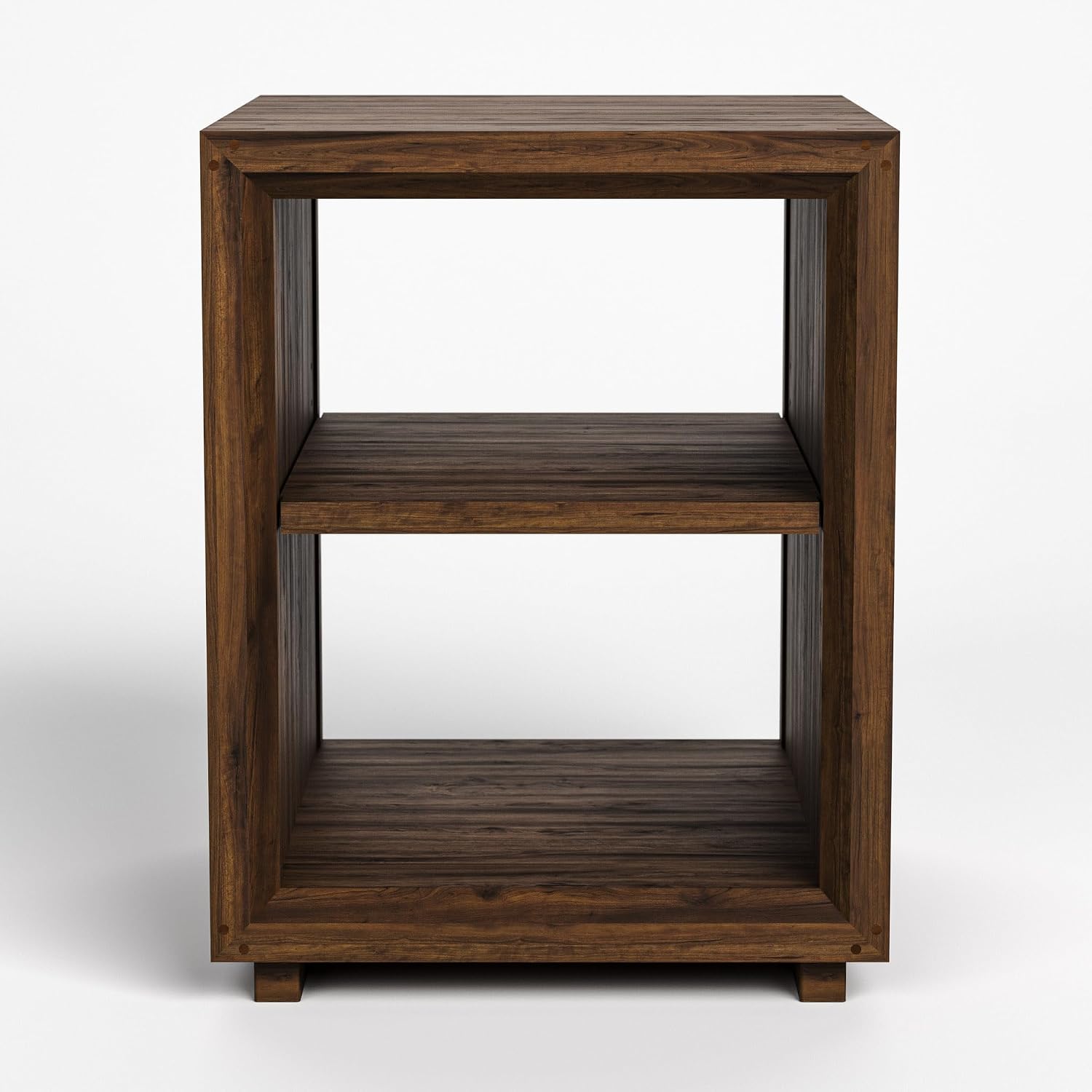 Saranac Walnut Side/End Table Review - USA Made, Sustainable, Adj Shelf, Sled Base. - Image 2