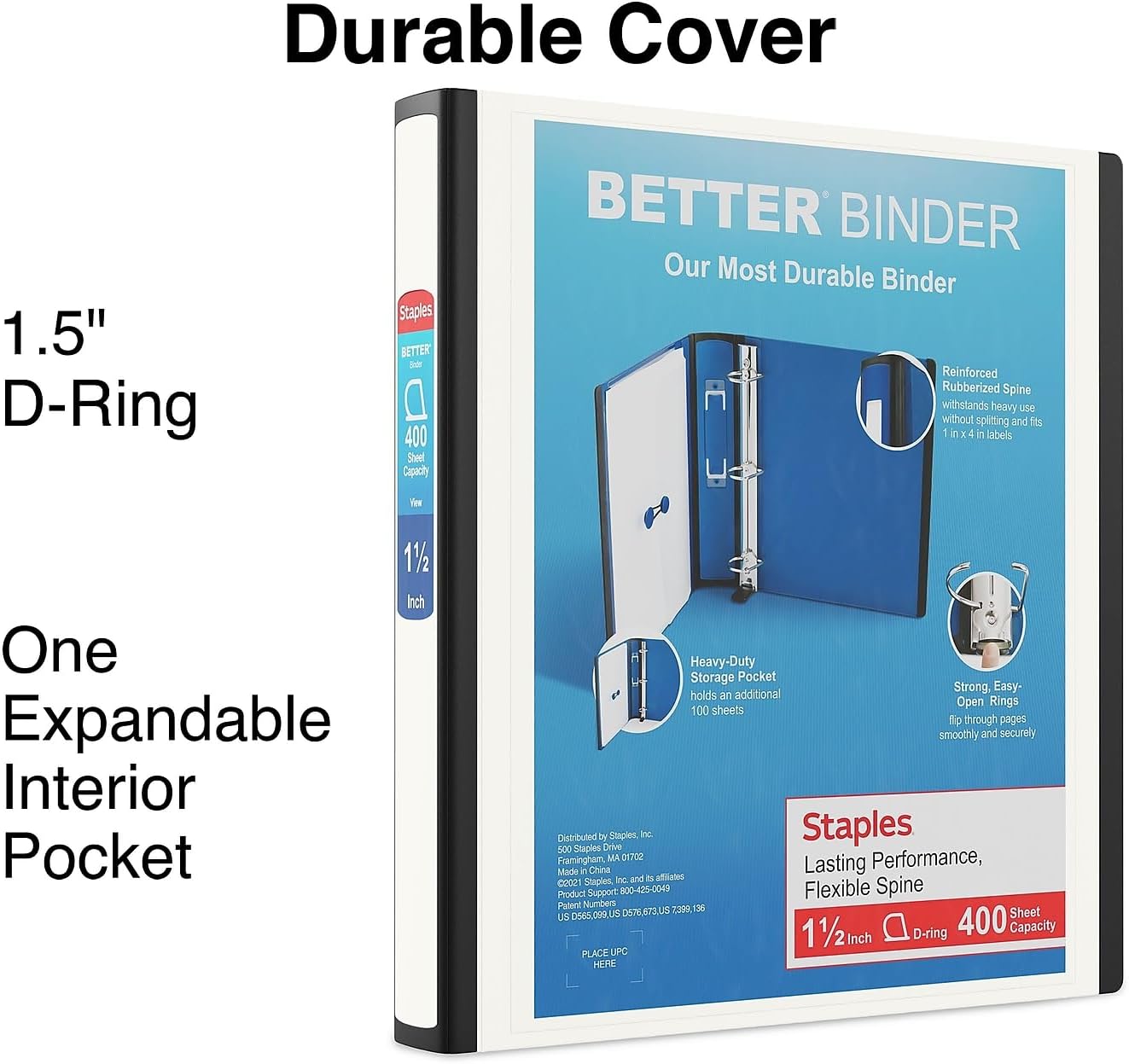 staples 1.5 heavy duty d ring binder review large pockets label. schooloffice.jpg