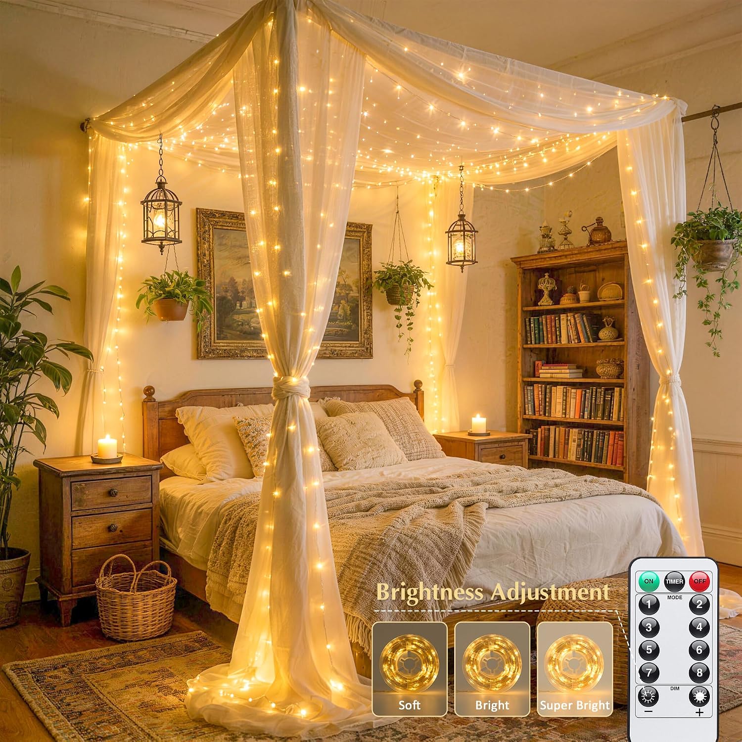 USB Fairy Lights Review: Warm White Twinkle, Remote, Timer for Decor - Image 2