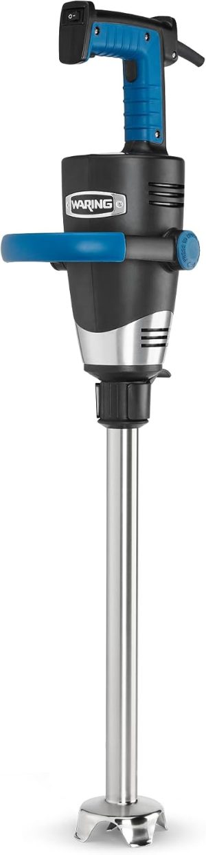 Waring EvolutionX Immersion Blender with 35-Gallon Capacity | 1.5 Horsepower Motor, 18" Stainless Steel Shaft, Variable Speed, 35-Gallon Capacity for Soups, Dressings and Smoothies